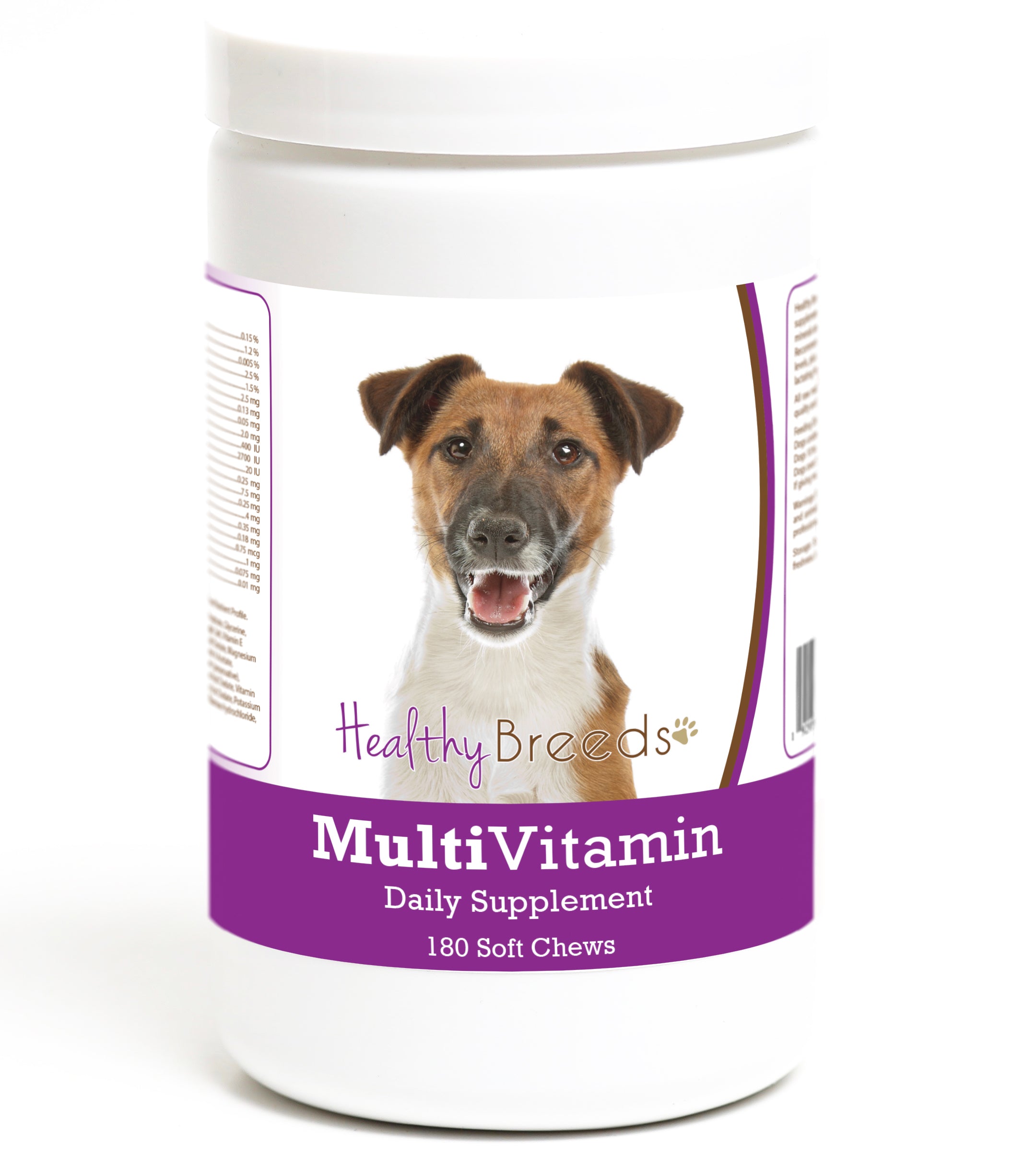 Smooth Fox Terrier Multivitamin Soft Chew for Dogs 180 Count