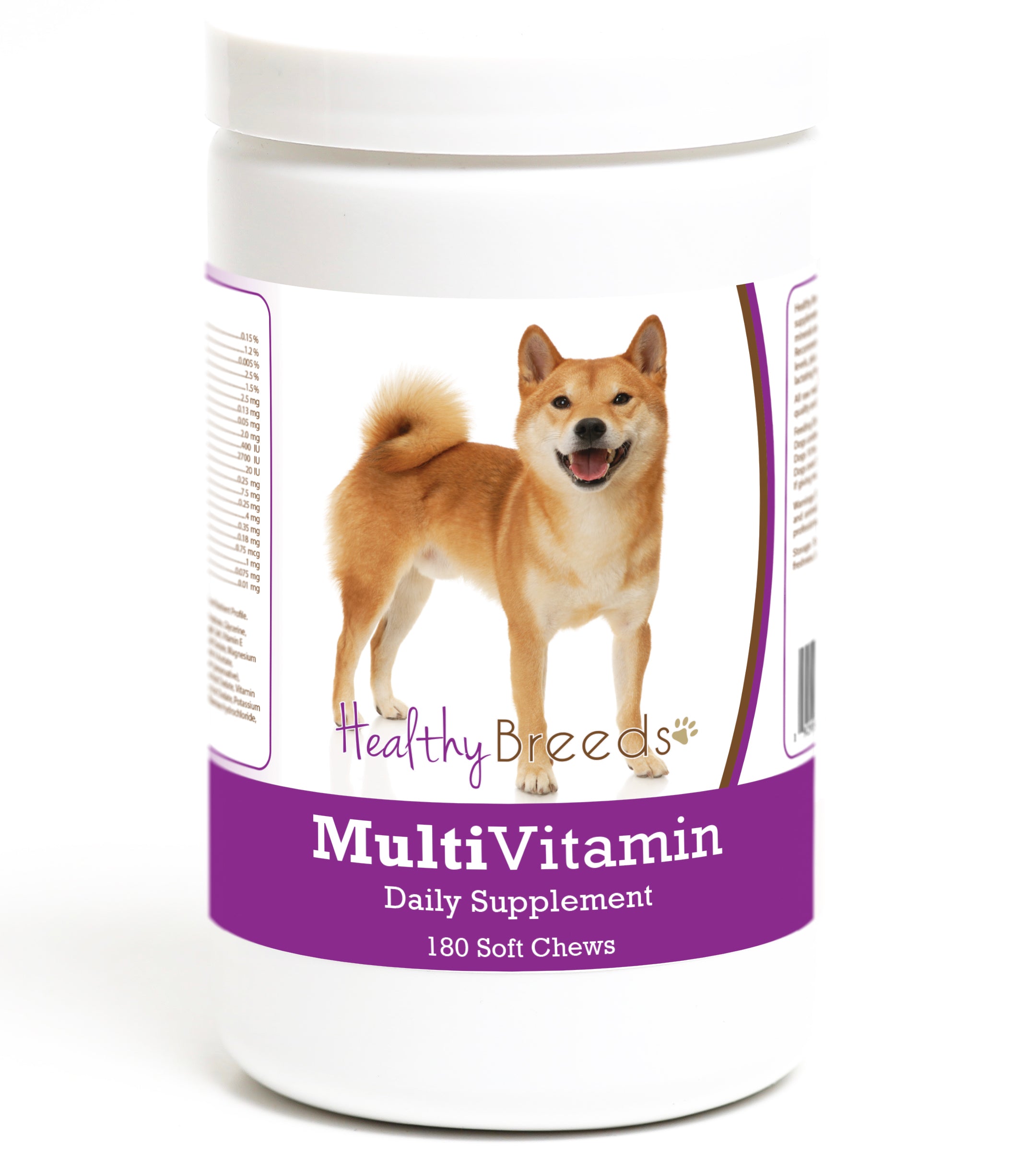 Shiba Inu Multivitamin Soft Chew for Dogs 180 Count