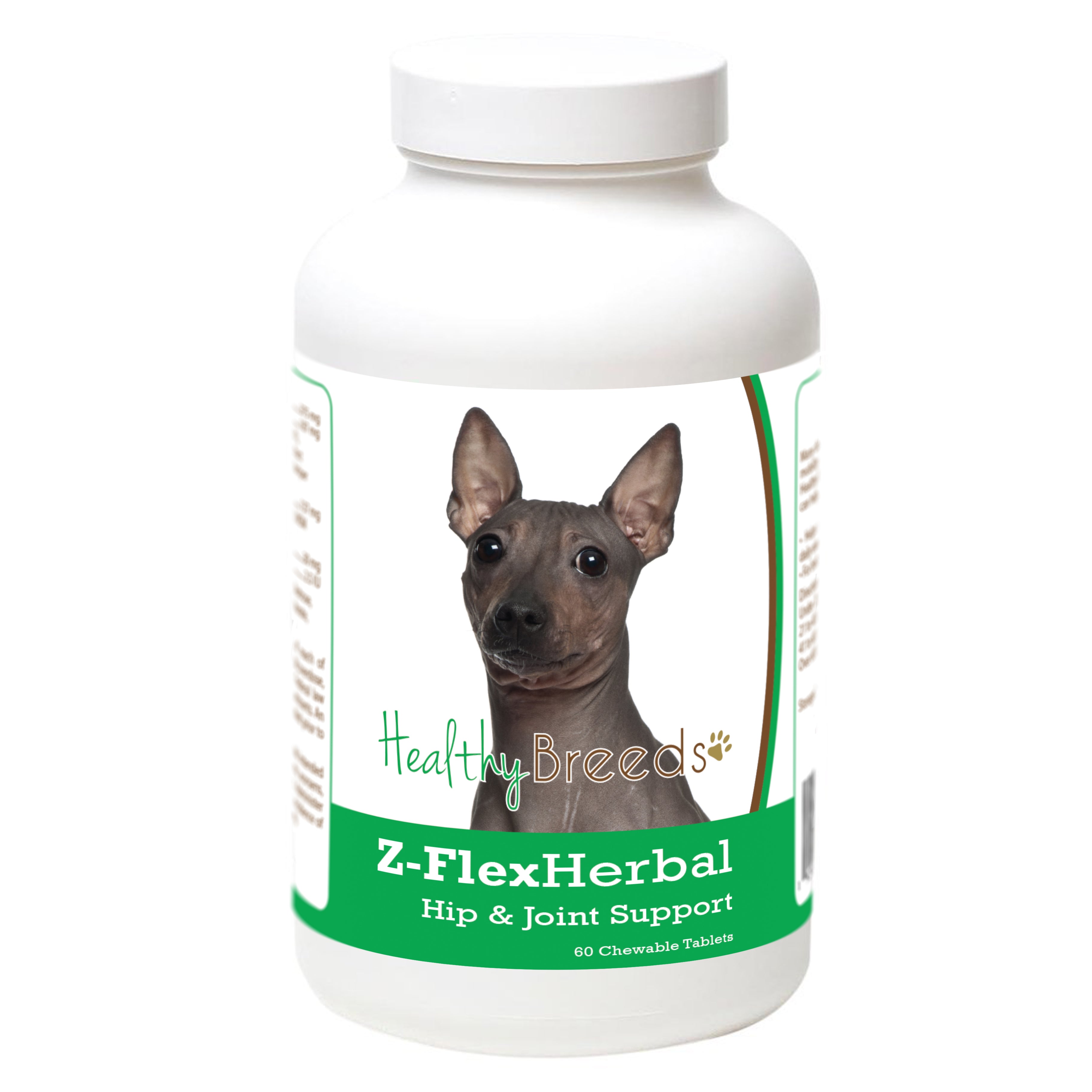 American Hairless Terrier Natural Joint Support Chewable Tablets 60 Count