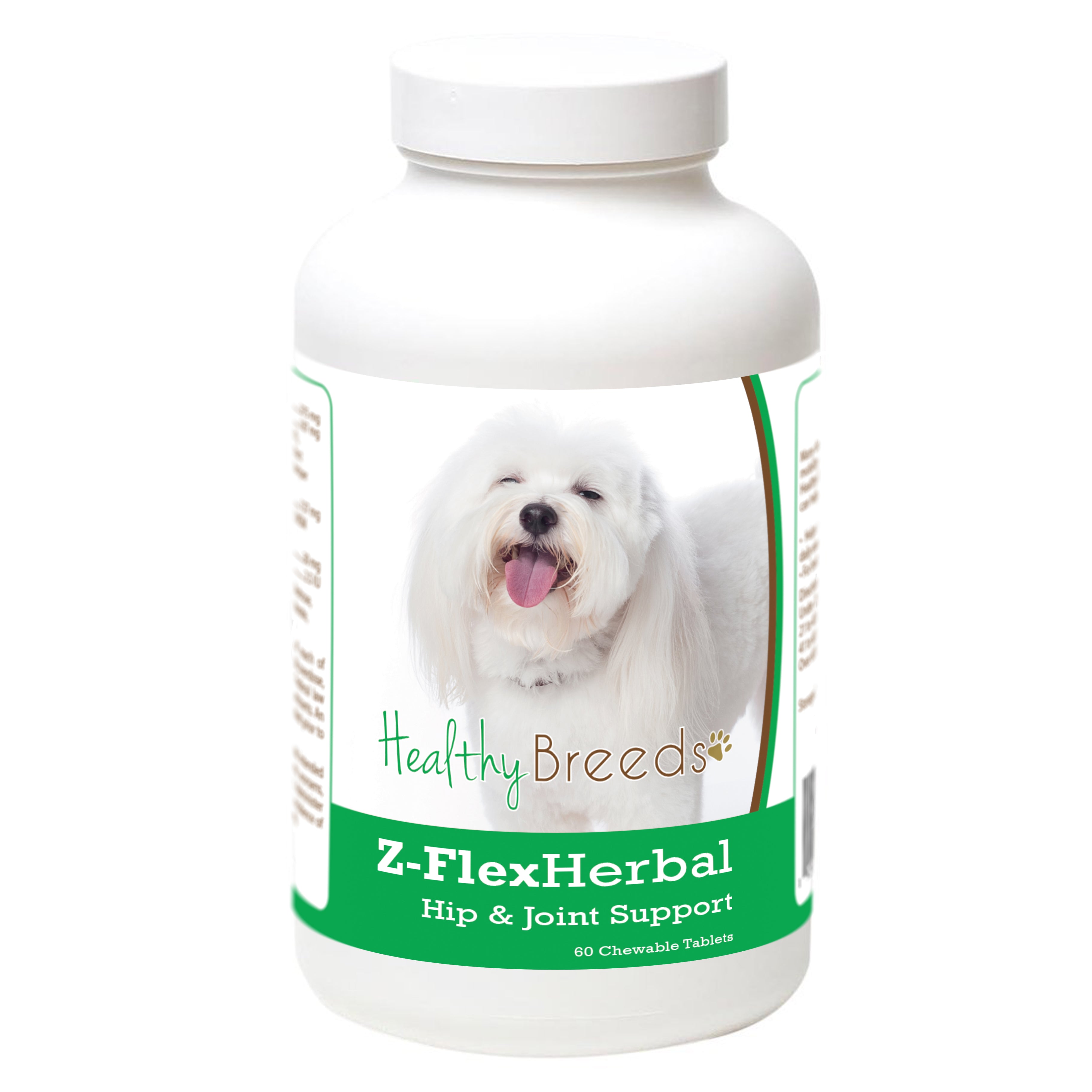 Coton de Tulear Natural Joint Support Chewable Tablets 60 Count
