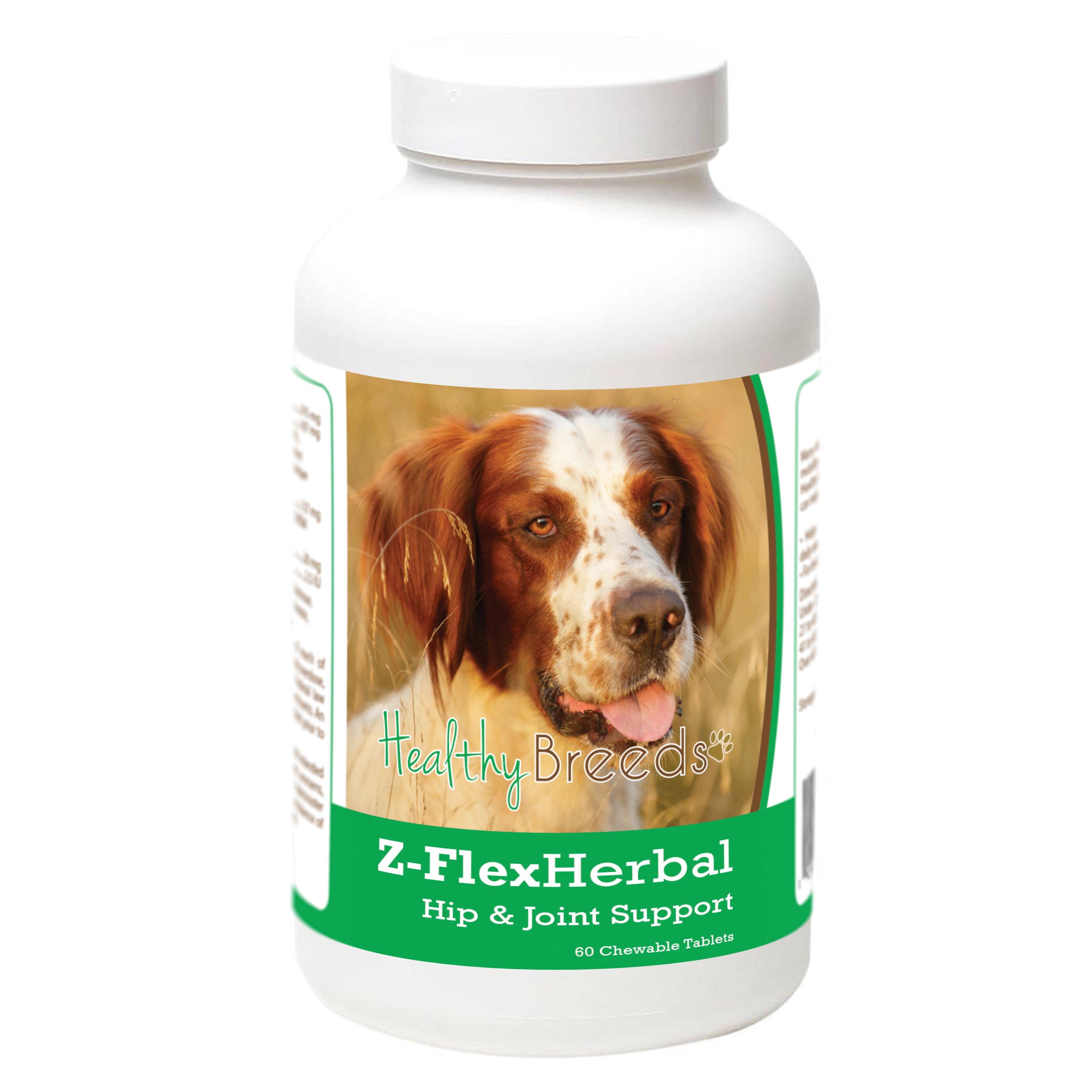 Irish Red and White Setter Natural Joint Support Chewable Tablets 60 Count