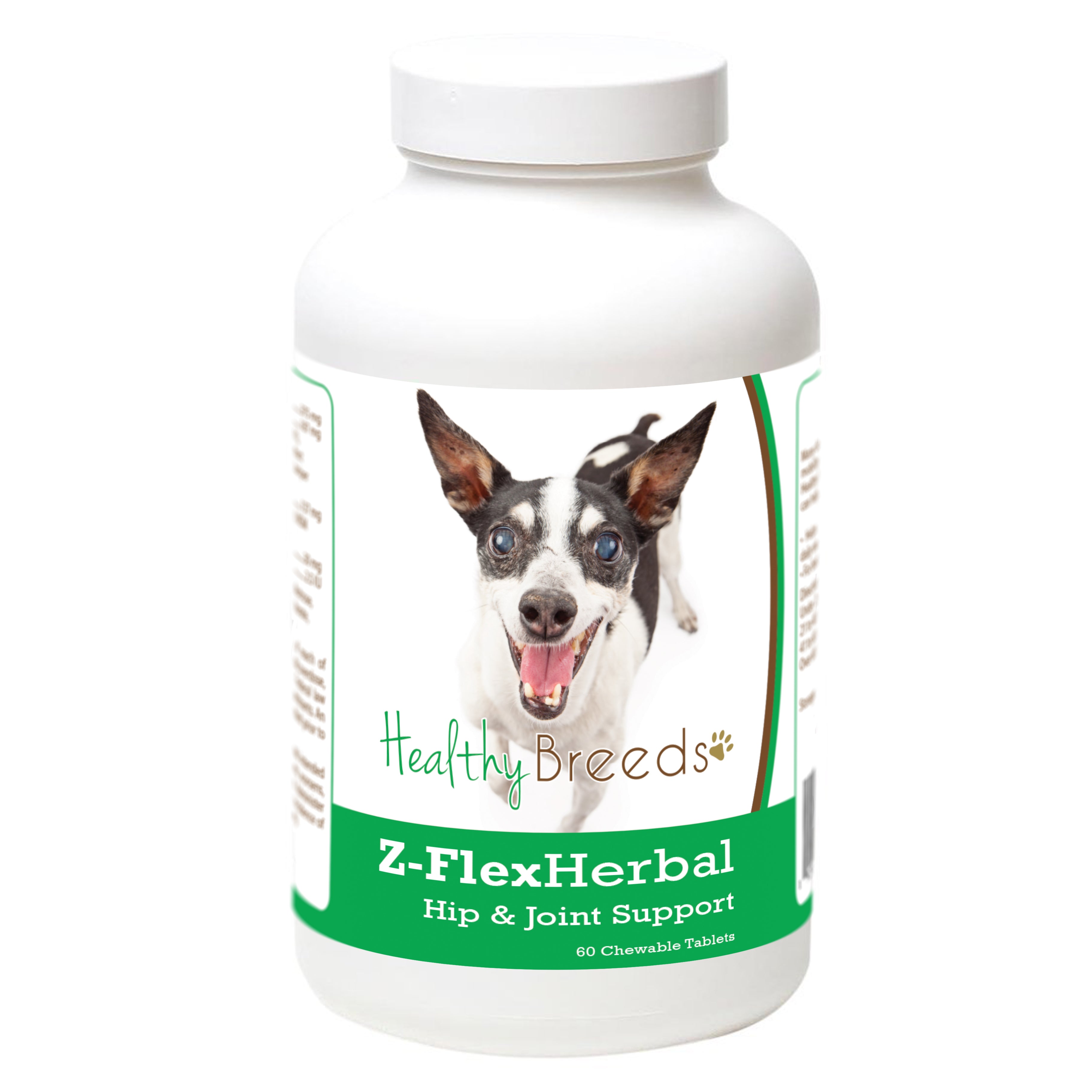Rat Terrier Natural Joint Support Chewable Tablets 60 Count