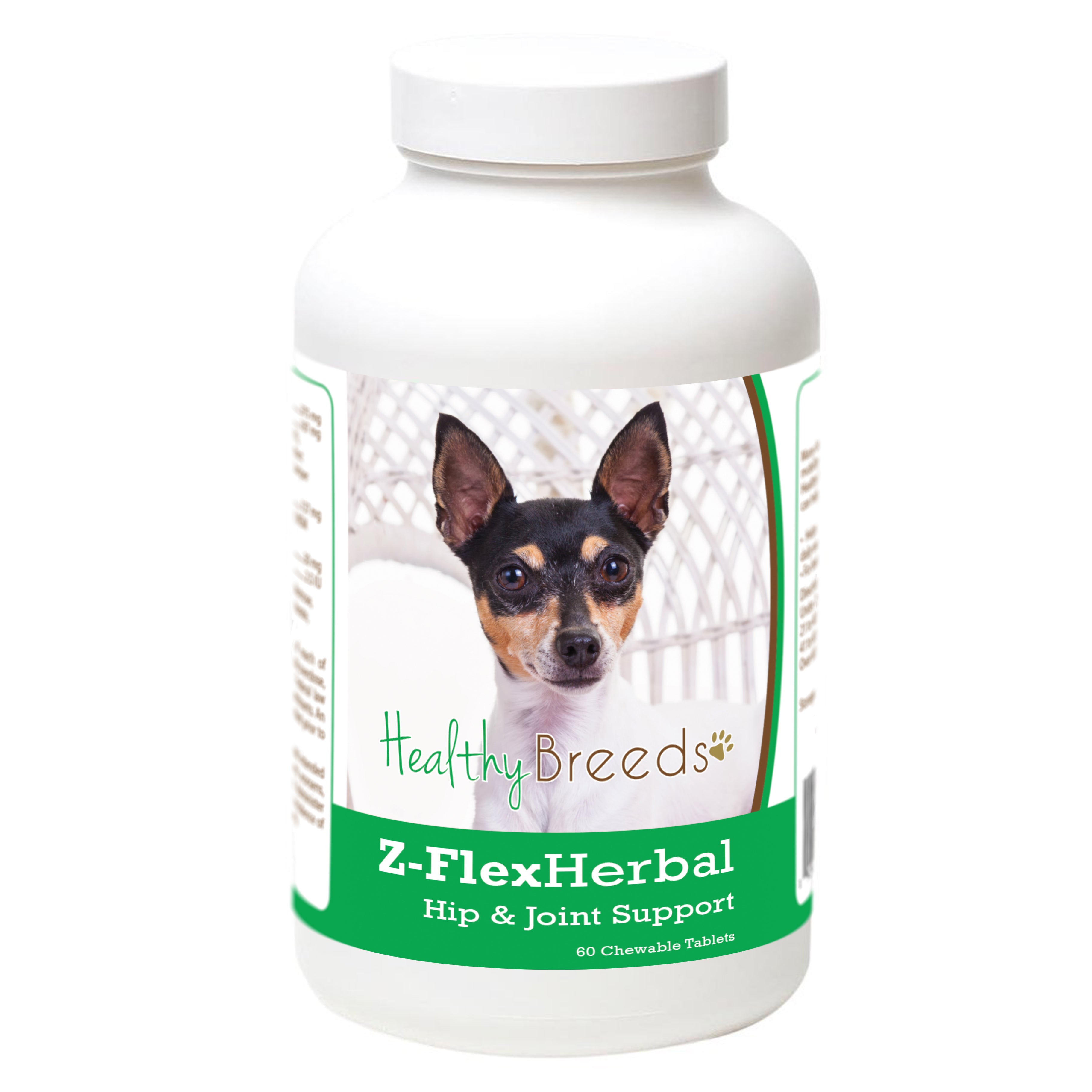 Toy Fox Terrier Natural Joint Support Chewable Tablets 60 Count