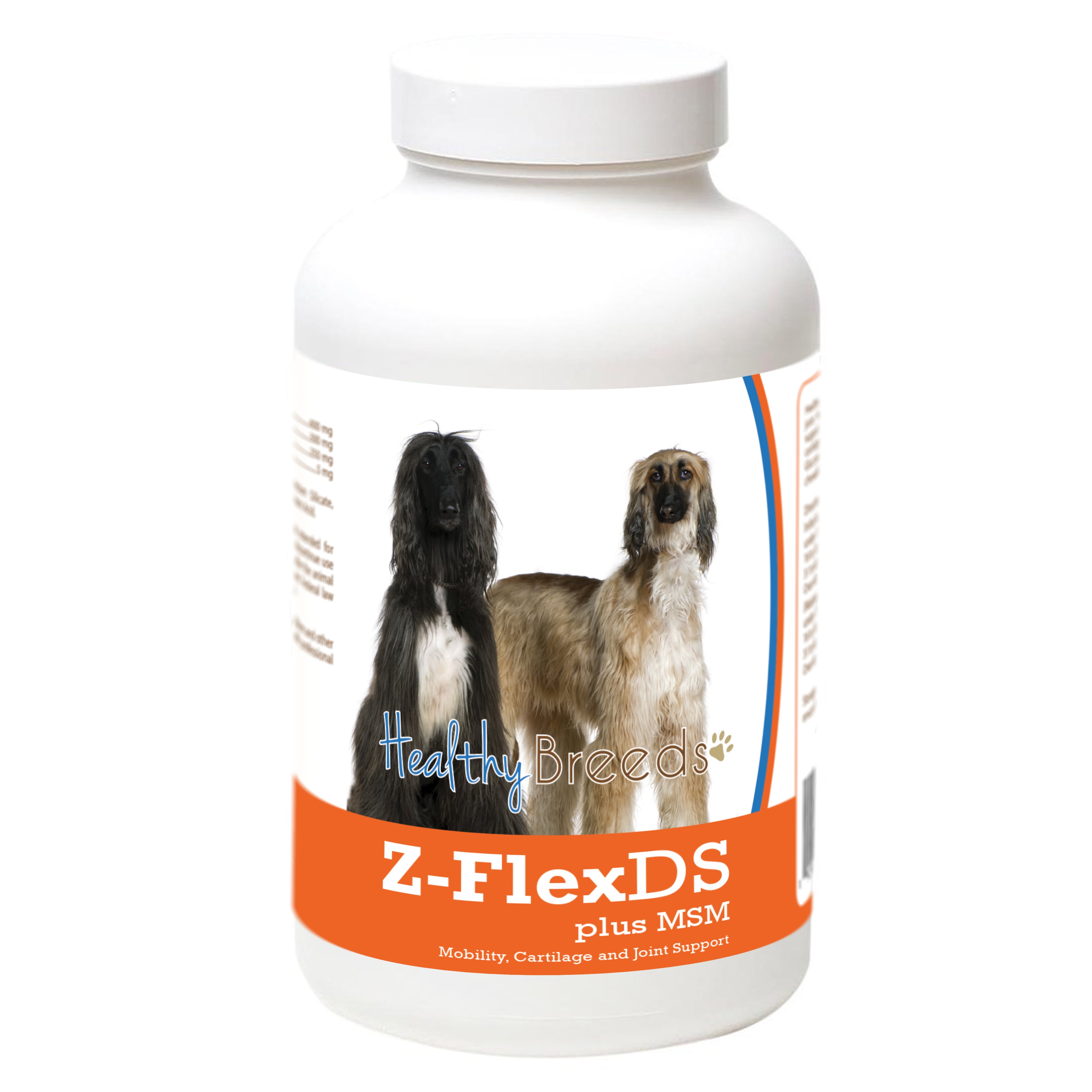Afghan Hound Z-FlexDS plus MSM Chewable Tablets 60 Count