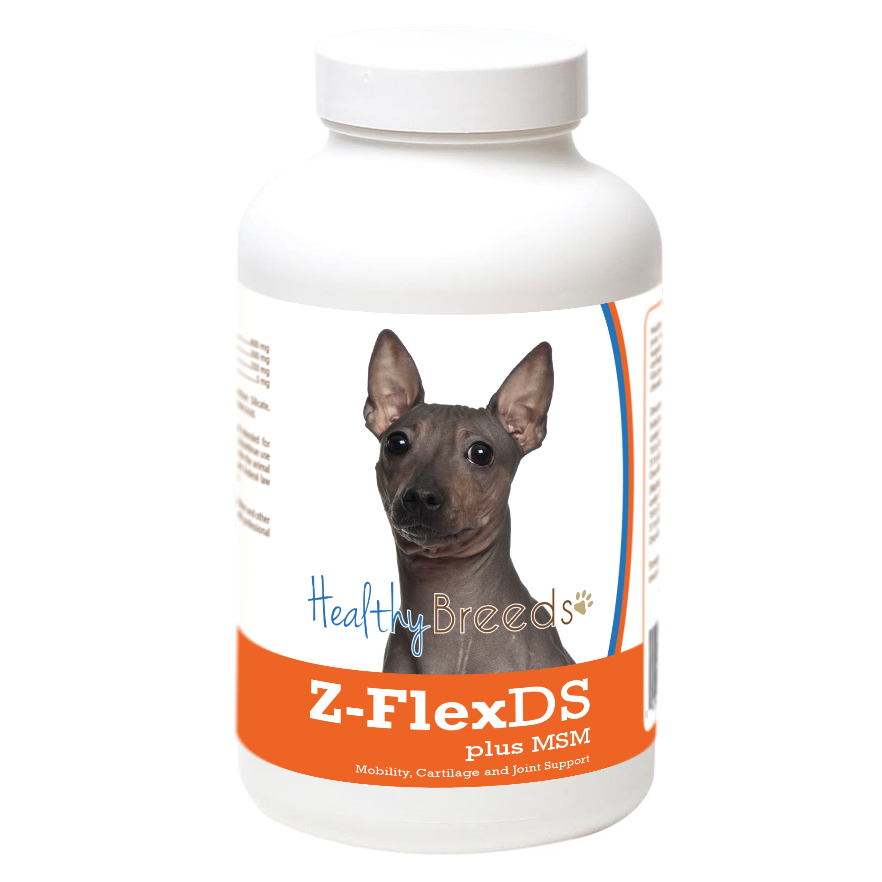 American Hairless Terrier Z-FlexDS plus MSM Chewable Tablets 60 Count
