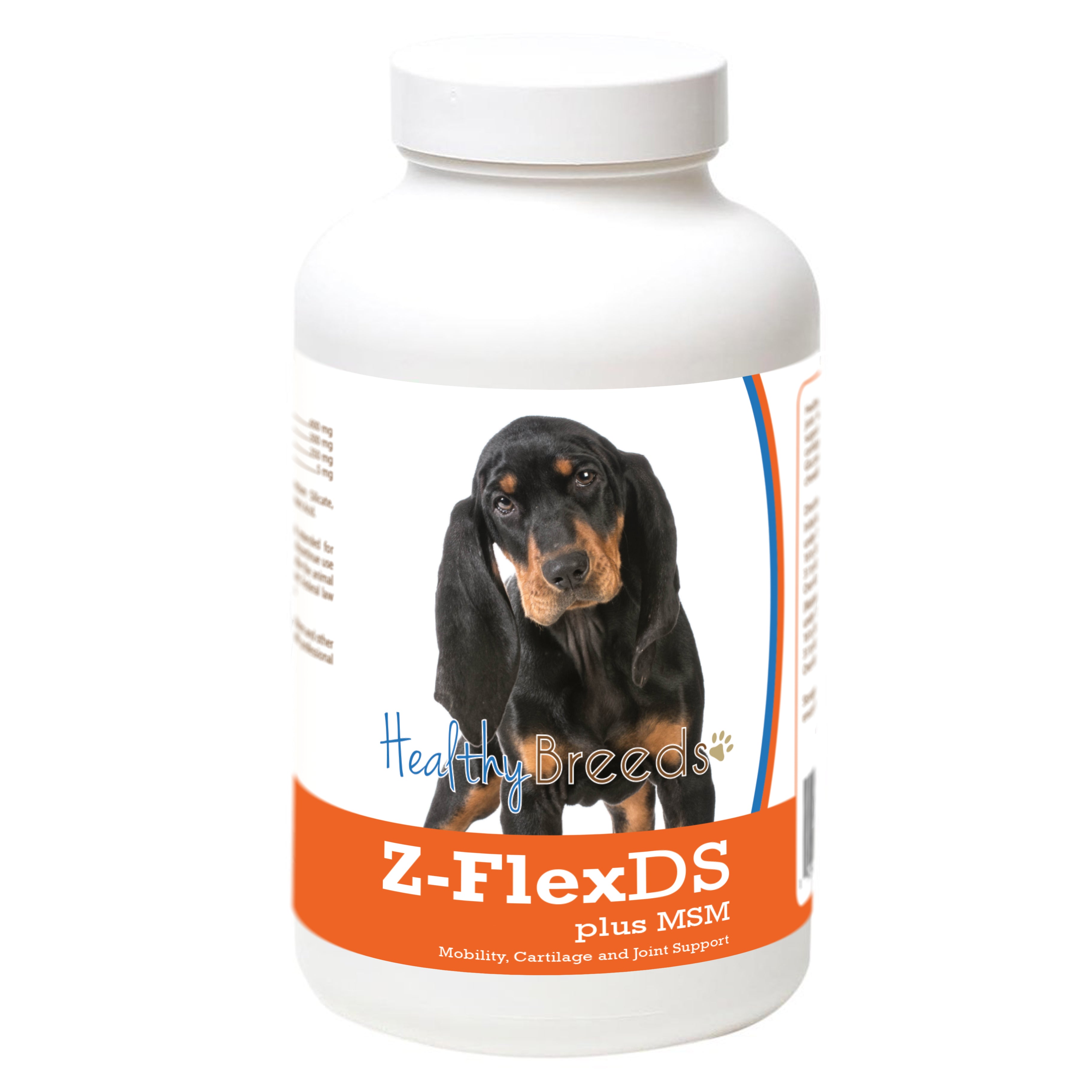 Black and Tan Coonhound Z-FlexDS plus MSM Chewable Tablets 60 Count