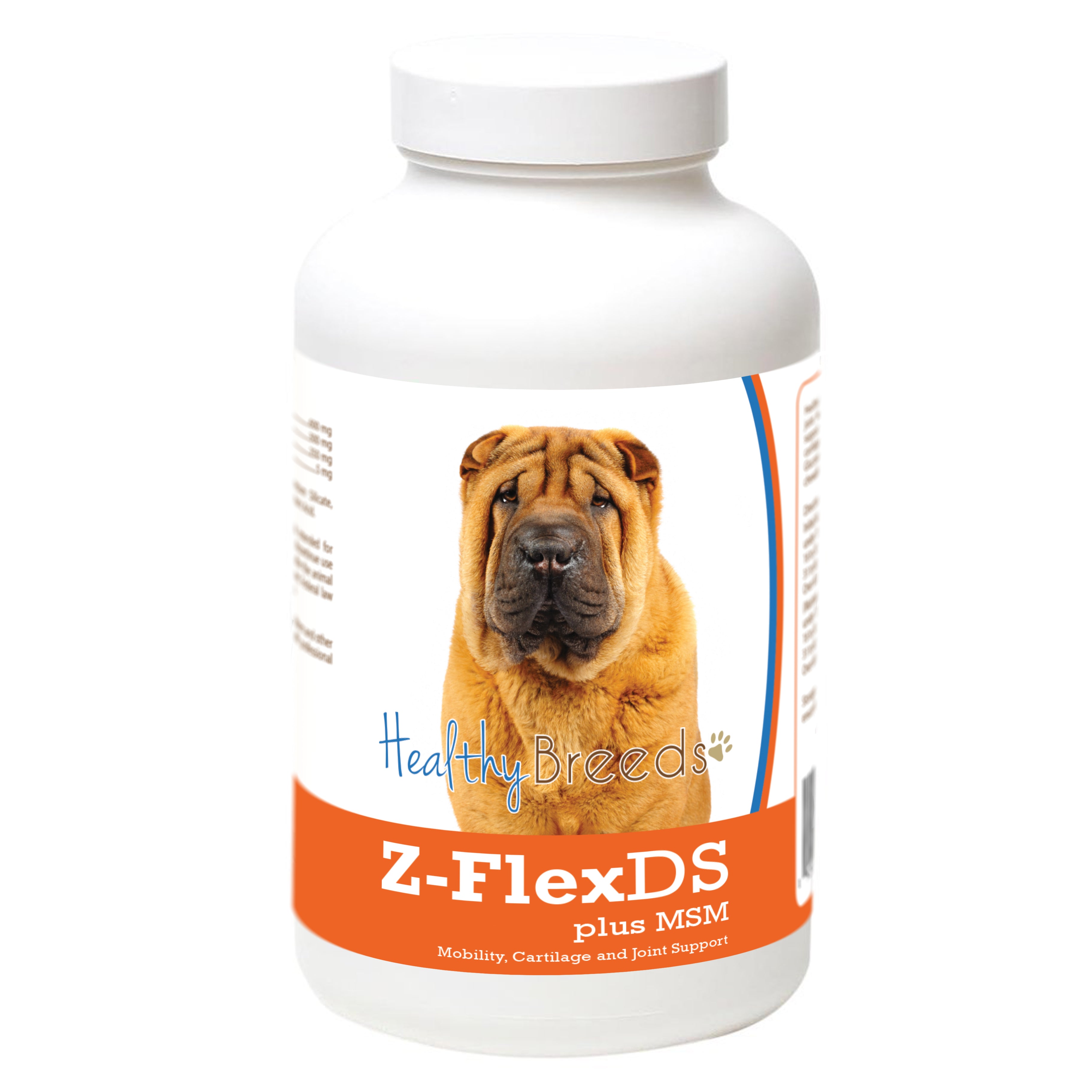 Chinese Shar Pei Z-FlexDS plus MSM Chewable Tablets 60 Count