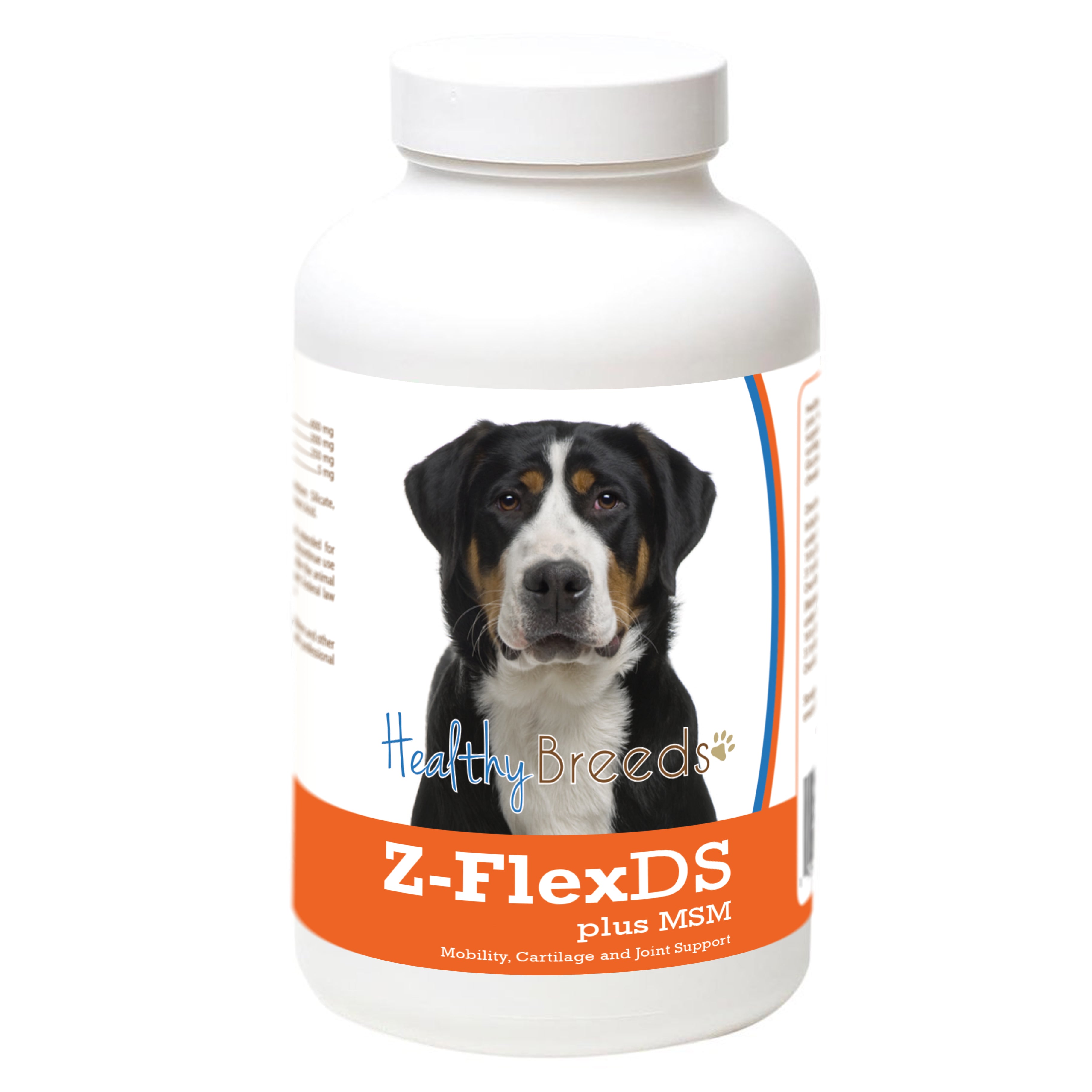 Greater Swiss Mountain Dog Z-FlexDS plus MSM Chewable Tablets 60 Count