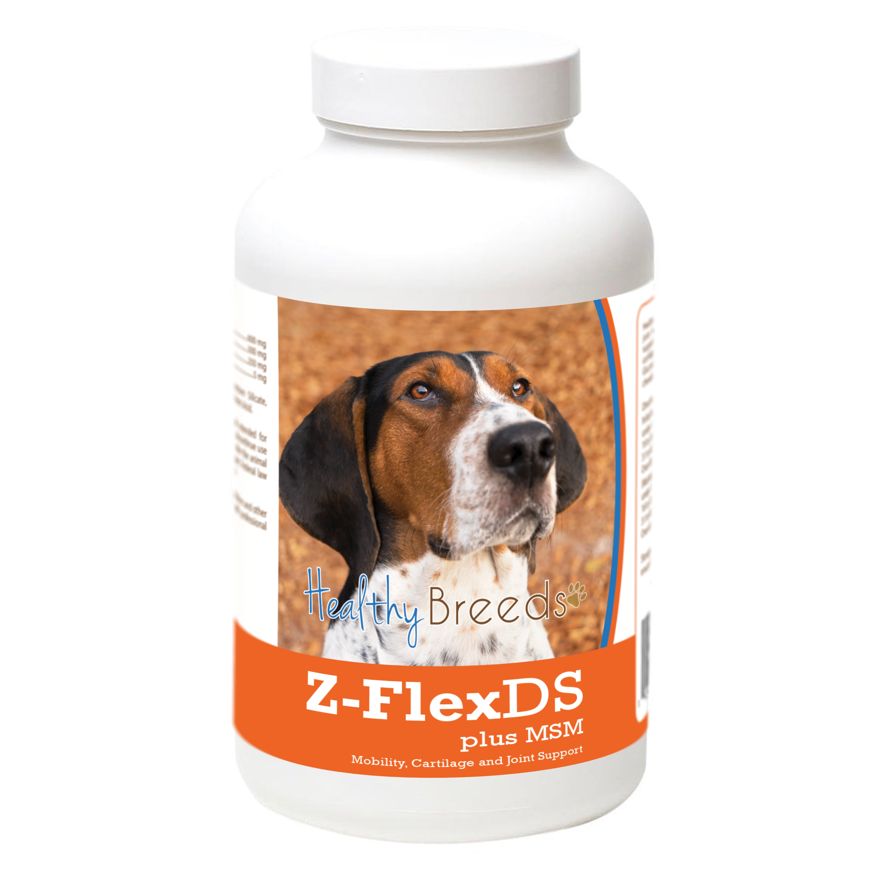 Treeing Walker Coonhound Z-FlexDS plus MSM Chewable Tablets 60 Count