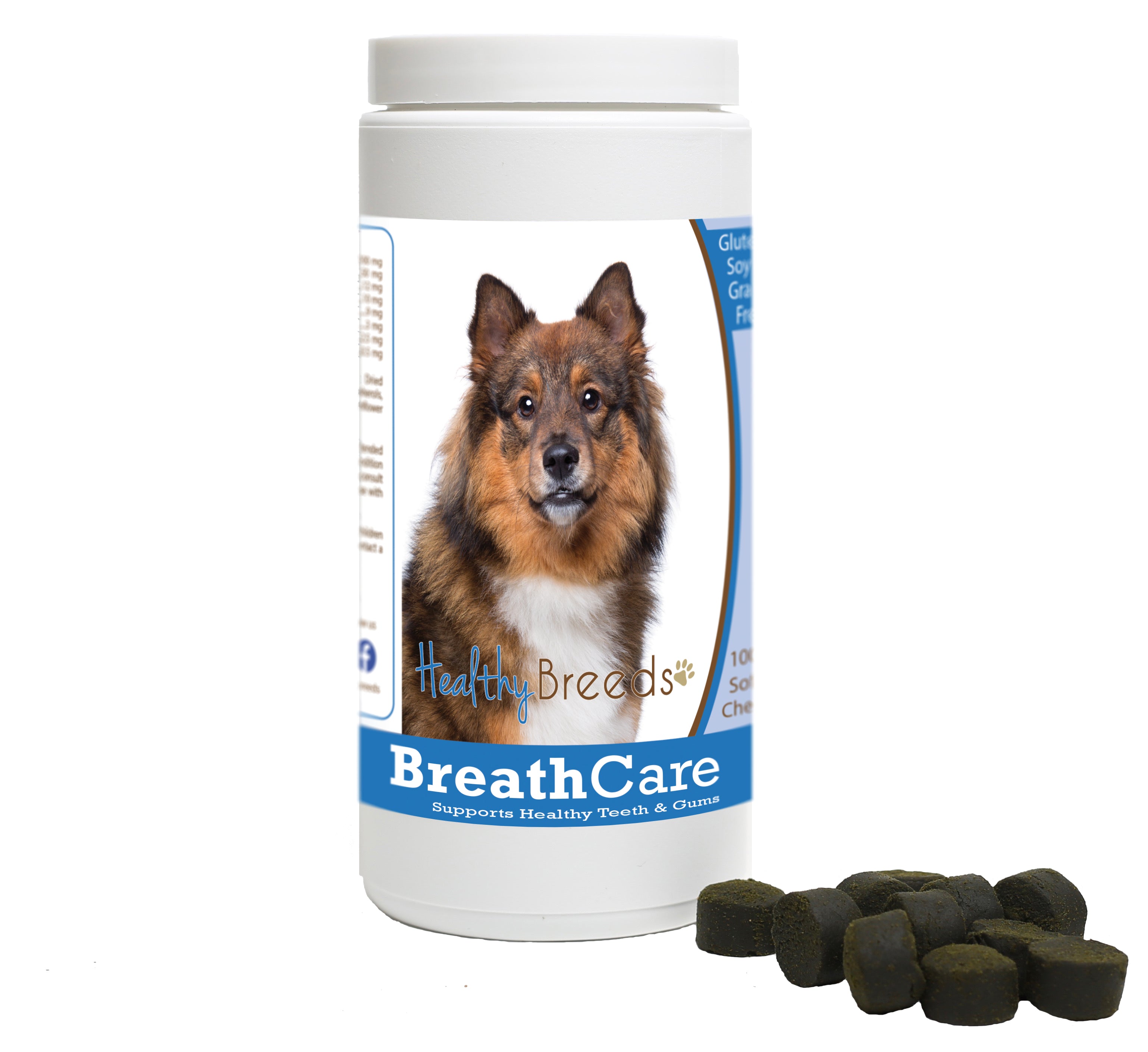 Eurasier Breath Care Soft Chews for Dogs 100 Count