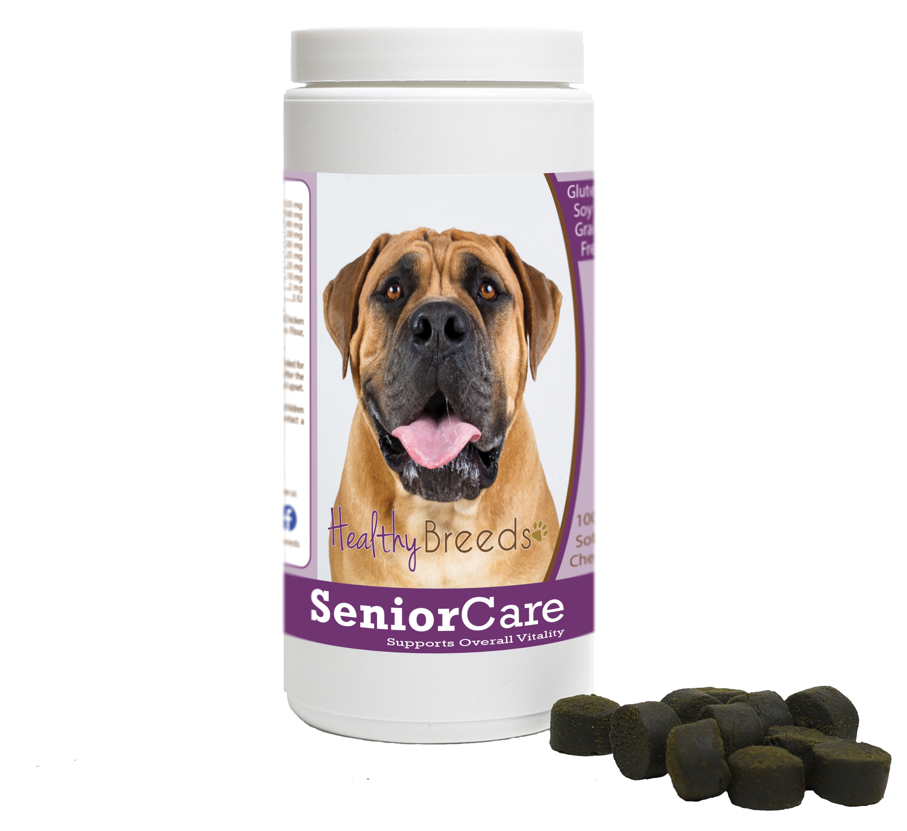 Boerboel Senior Dog Care Soft Chews 100 Count