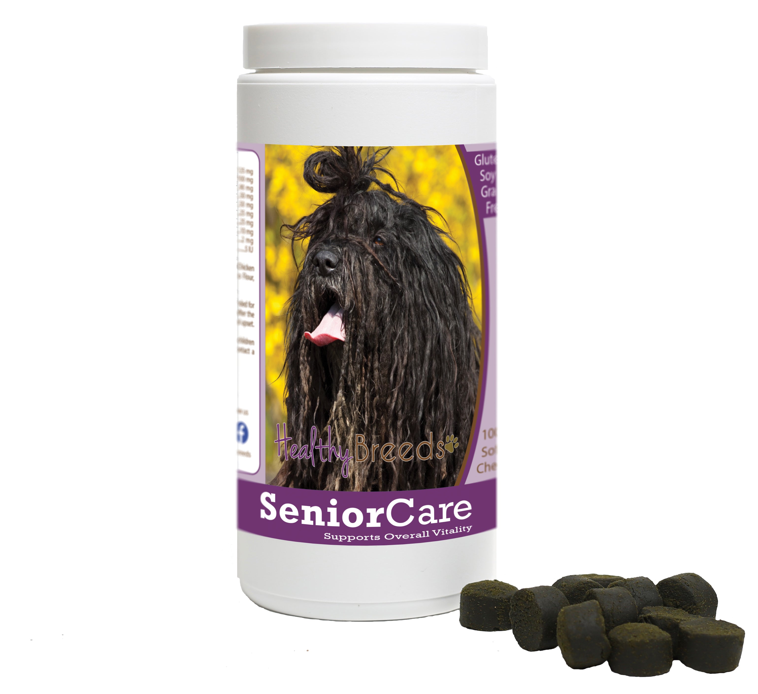 Bergamasco Senior Dog Care Soft Chews 100 Count
