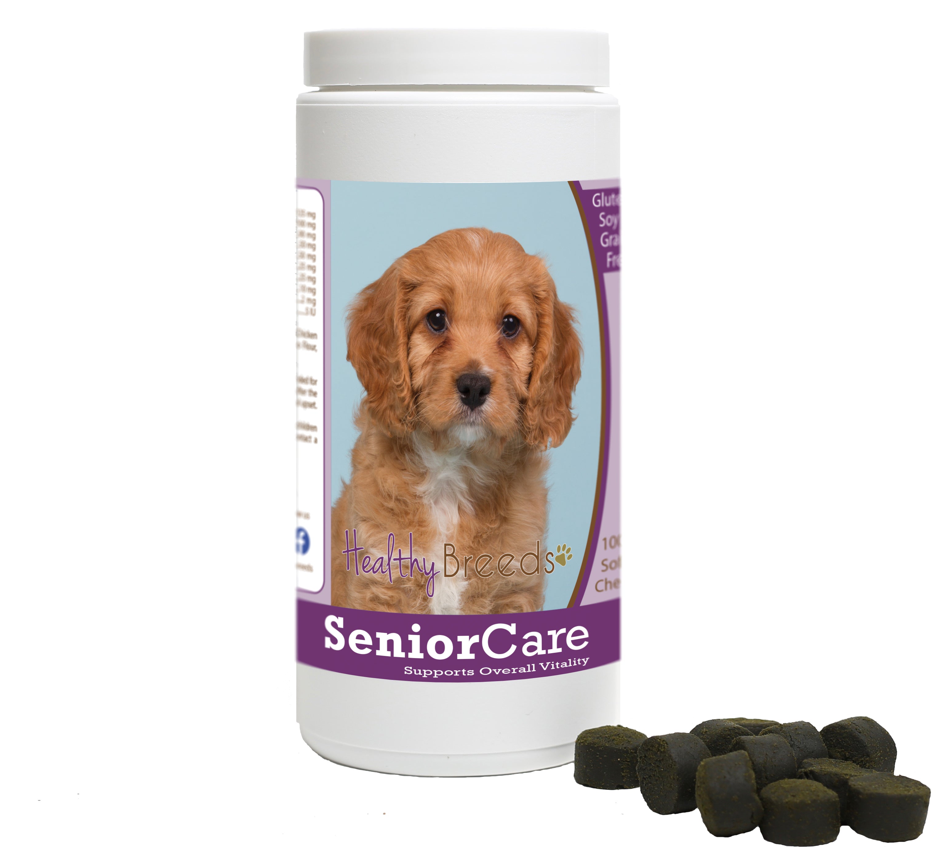 Cavapoo Senior Dog Care Soft Chews 100 Count