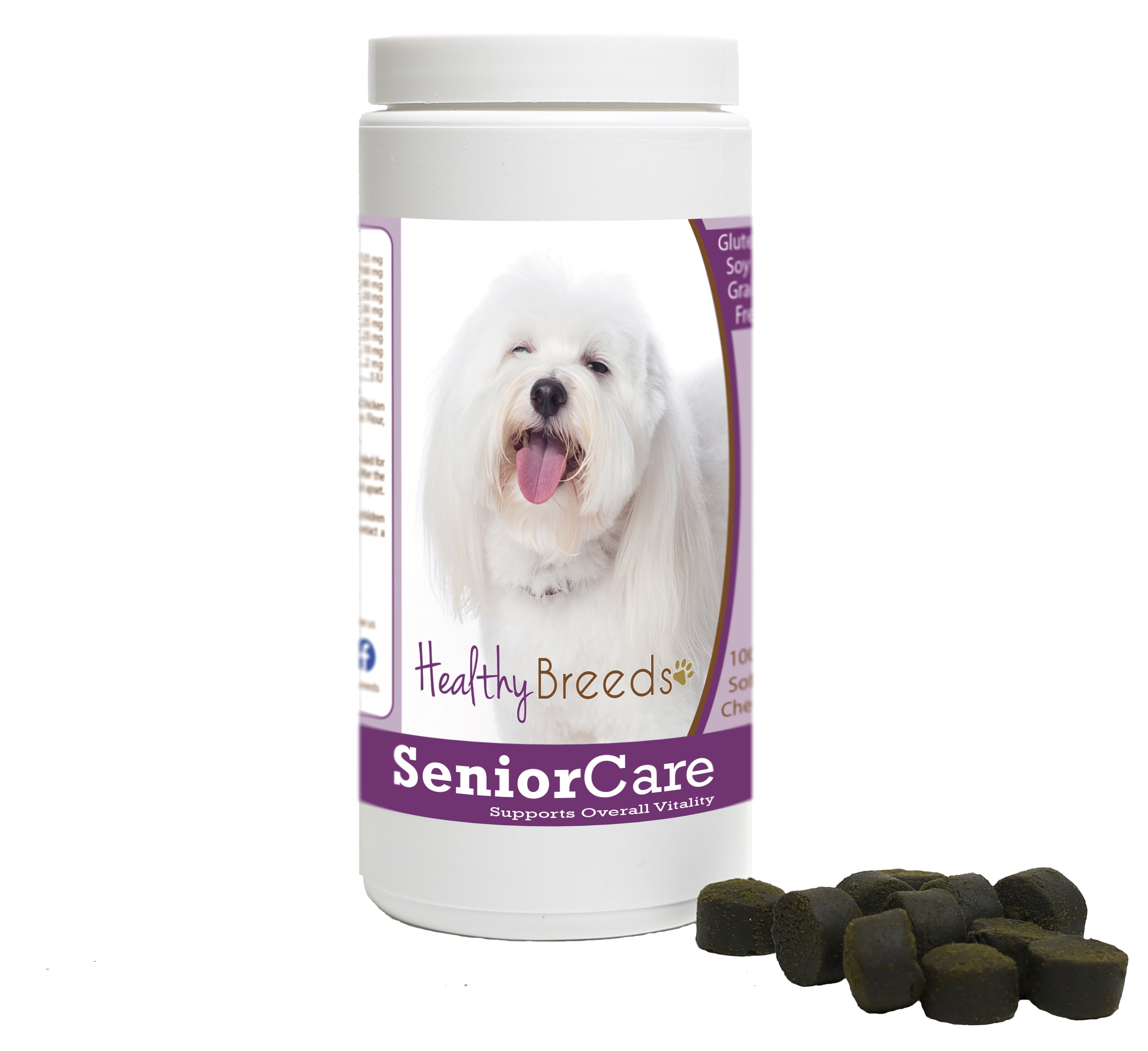 Coton de Tulear Senior Dog Care Soft Chews 100 Count