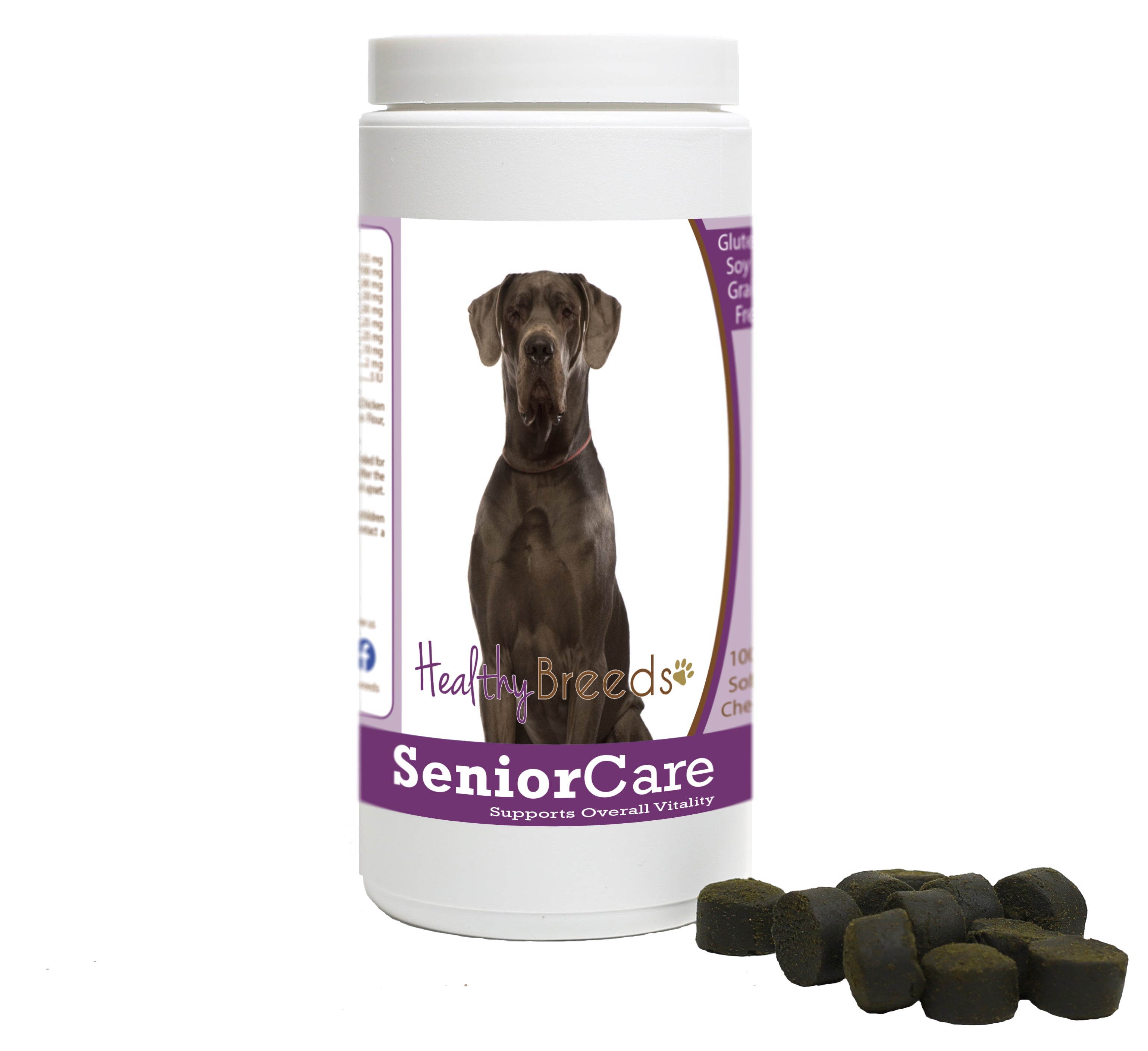 Great Dane Senior Dog Care Soft Chews 100 Count