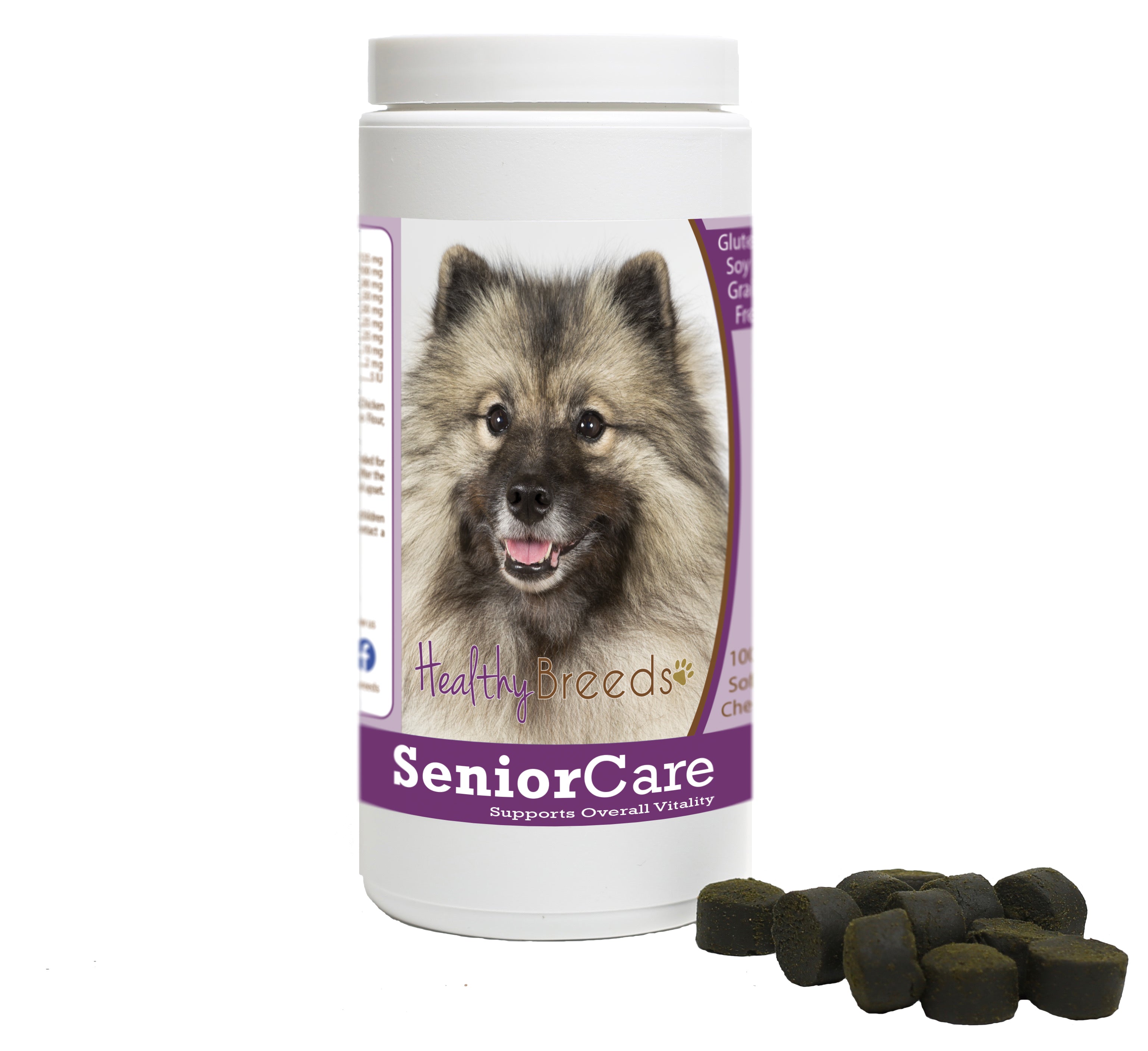 Keeshonden Senior Dog Care Soft Chews 100 Count