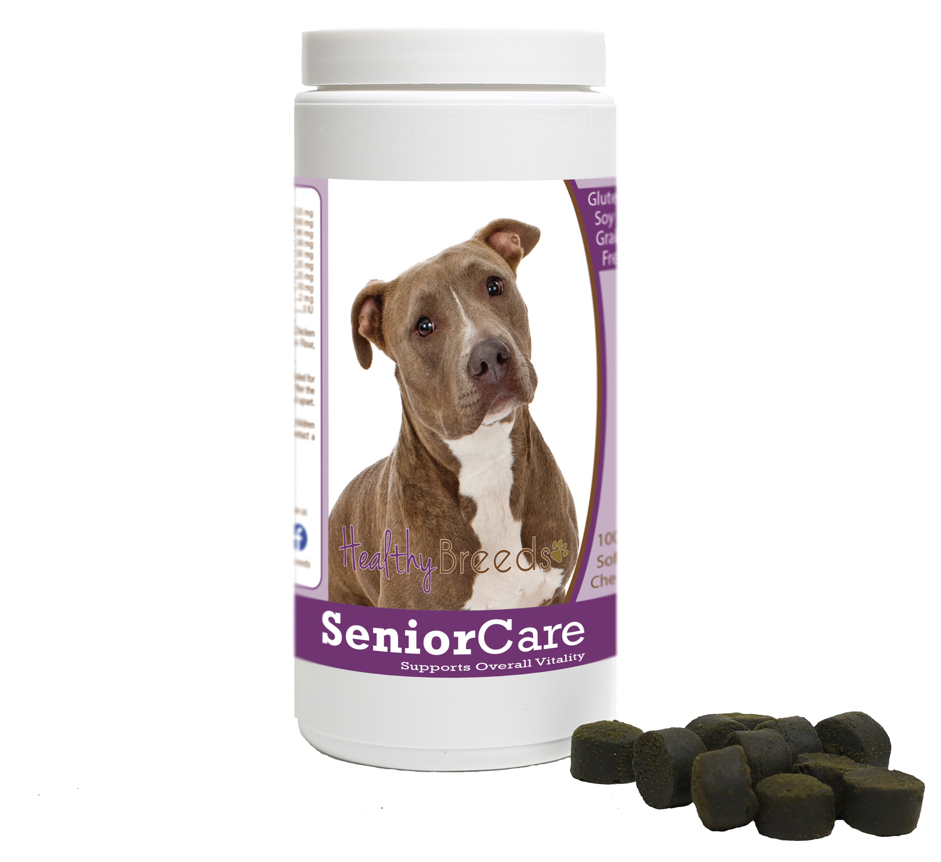 Pit Bull Senior Dog Care Soft Chews 100 Count