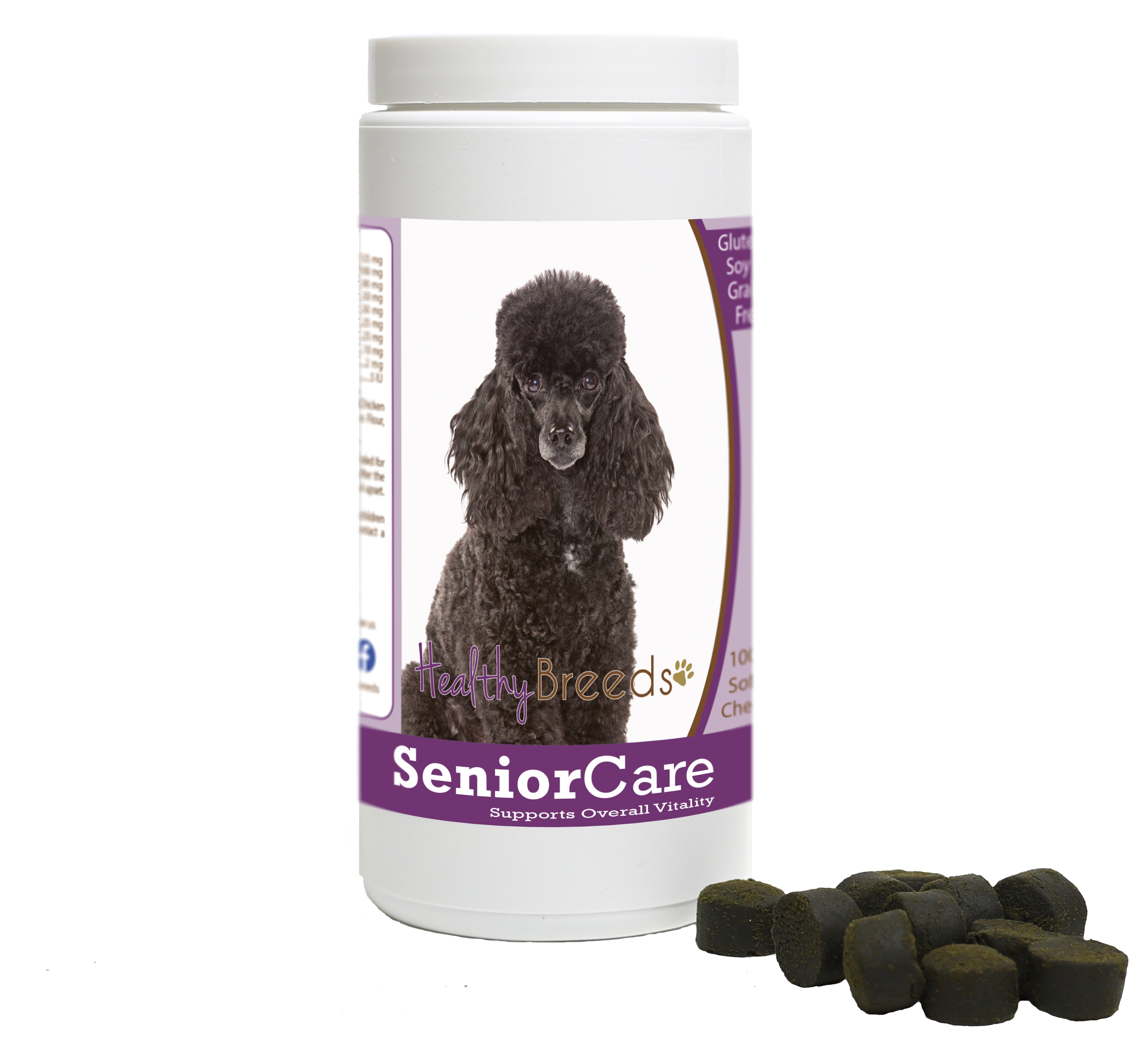 Poodle Senior Dog Care Soft Chews 100 Count