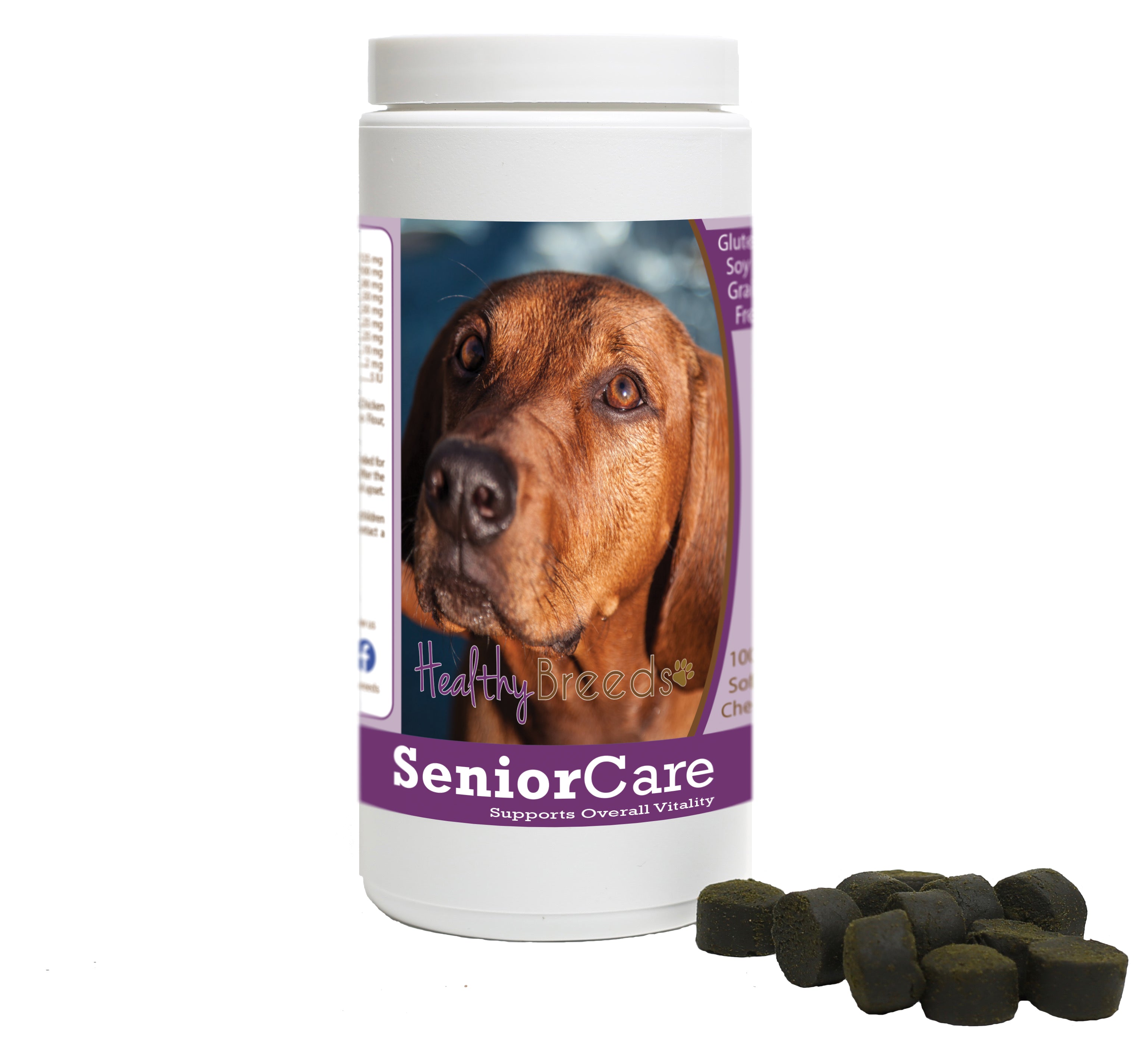 Redbone Coonhound Senior Dog Care Soft Chews 100 Count