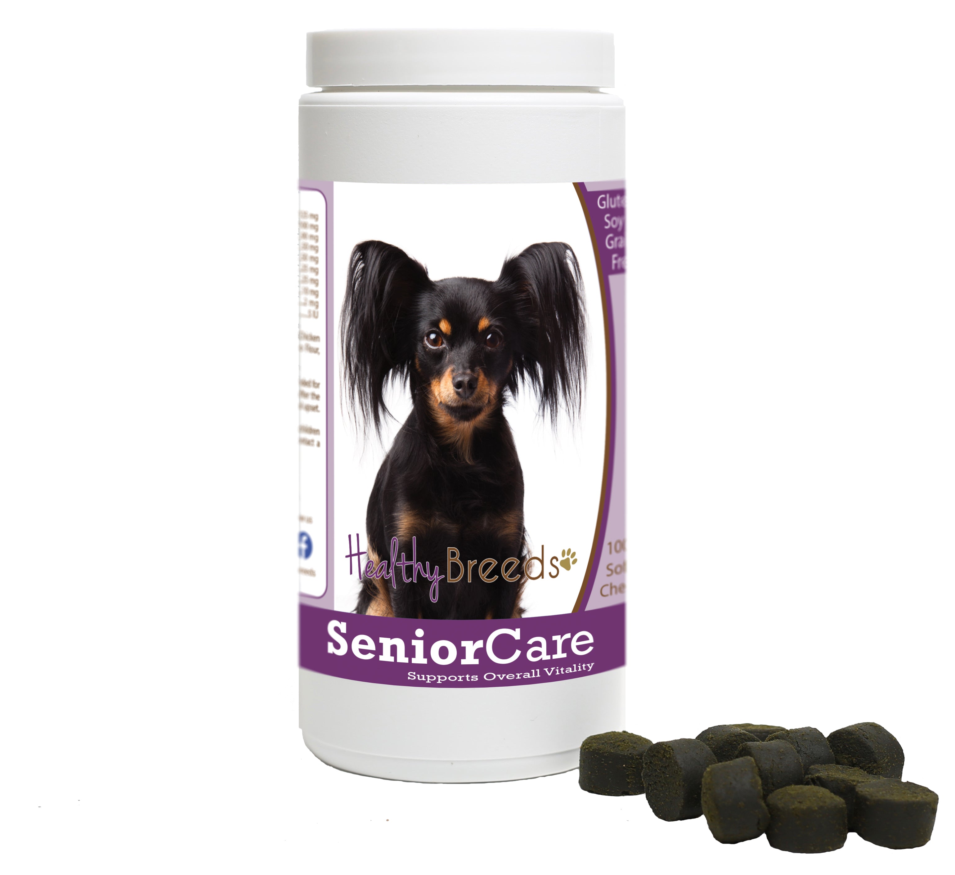 Russian Toy Terrier Senior Dog Care Soft Chews 100 Count