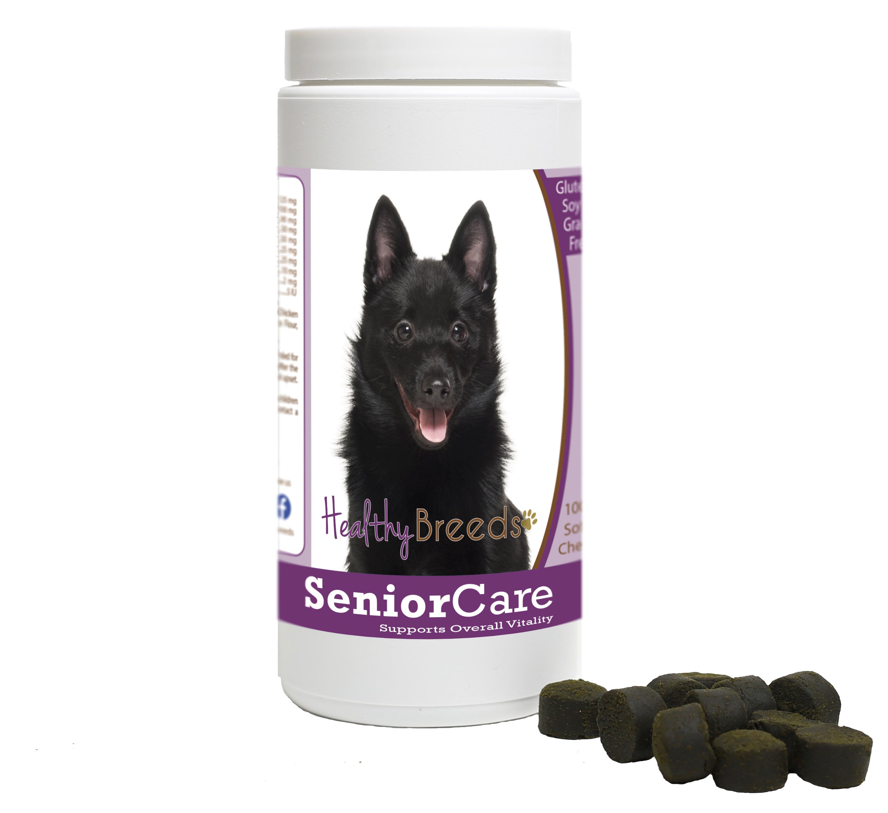 Schipperke Senior Dog Care Soft Chews 100 Count