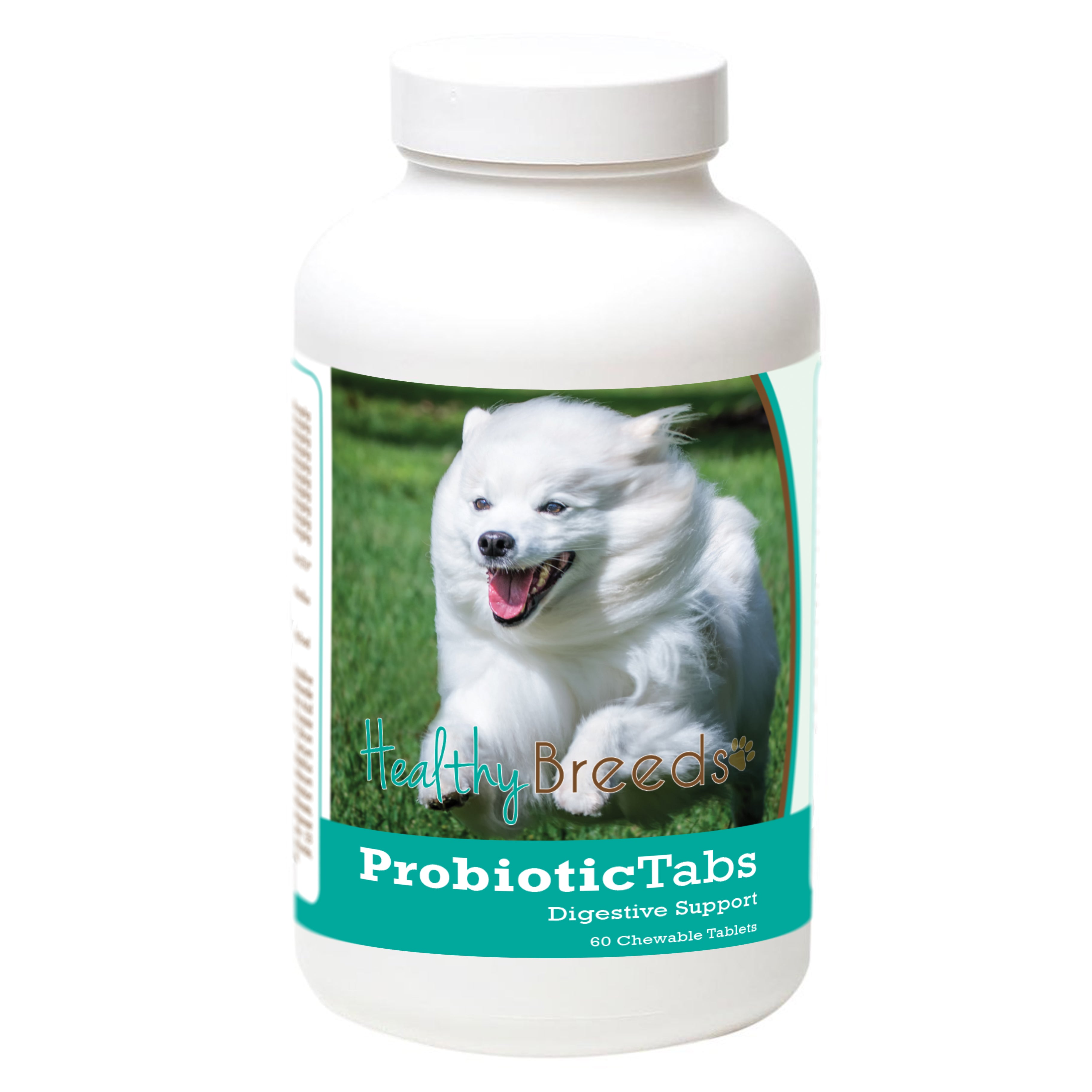 American Eskimo Dog Probiotic and Digestive Support for Dogs 60 Count