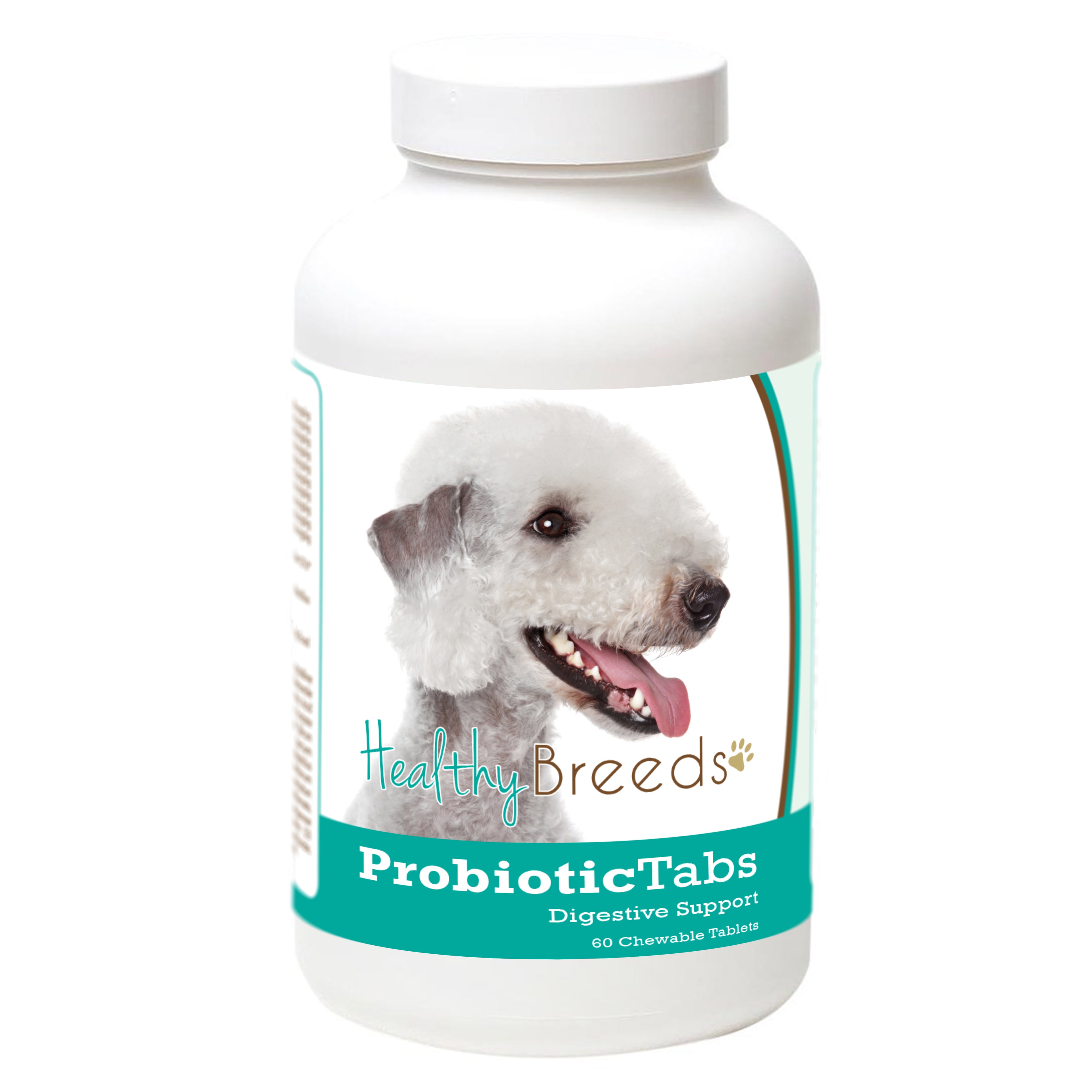 Bedlington Terrier Probiotic and Digestive Support for Dogs 60 Count