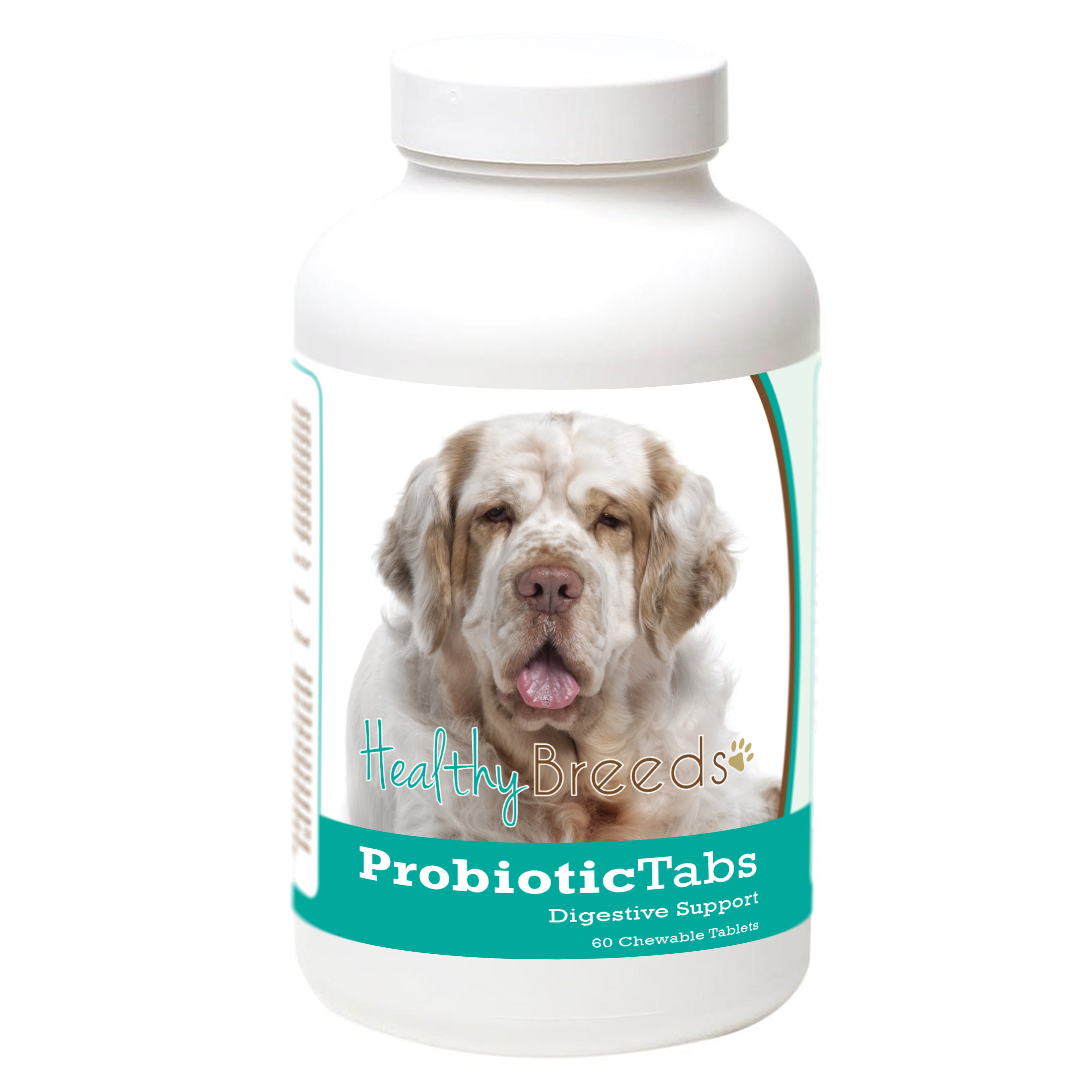 Clumber Spaniel Probiotic and Digestive Support for Dogs 60 Count