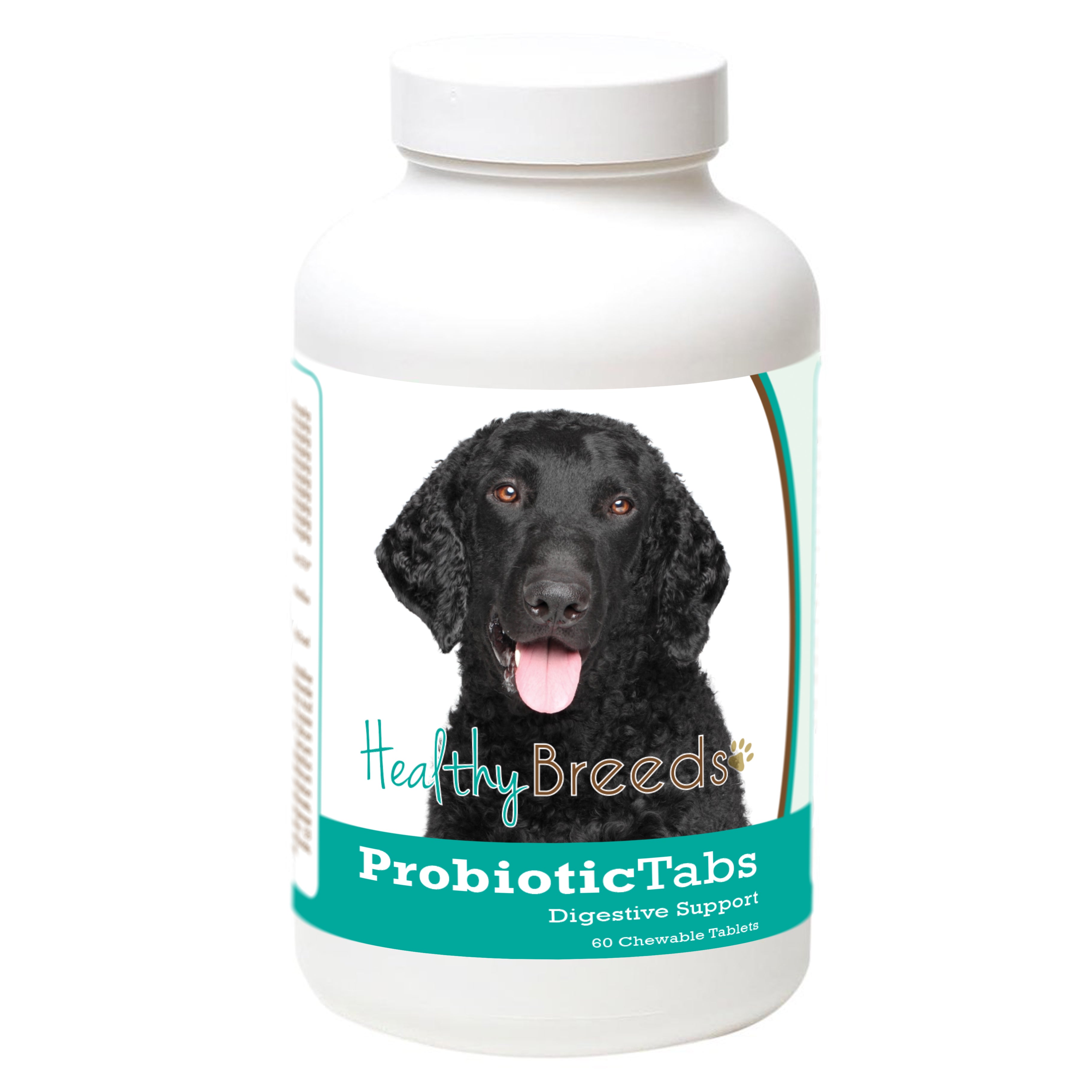 Curly-Coated Retriever Probiotic and Digestive Support for Dogs 60 Count