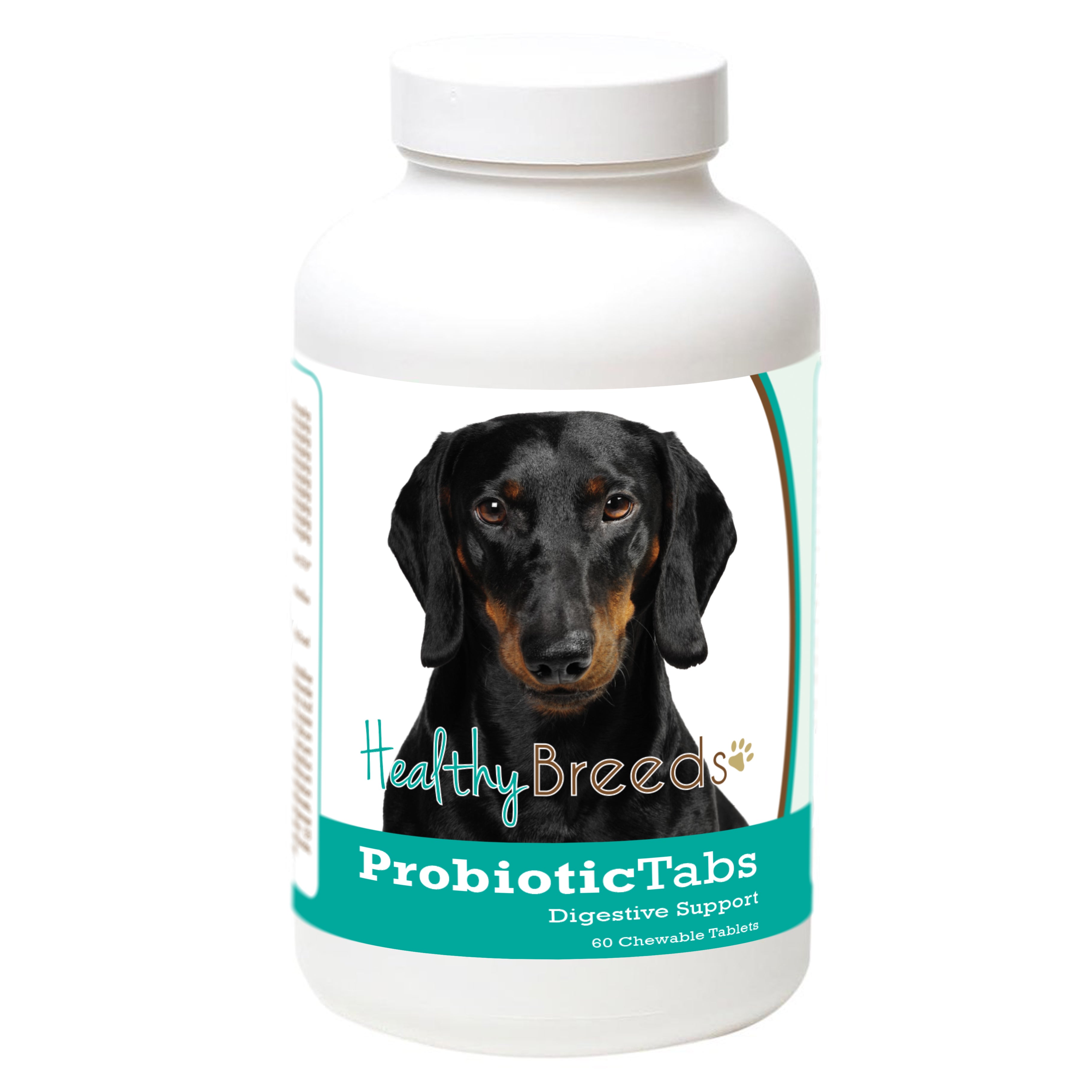 Dachshund Probiotic and Digestive Support for Dogs 60 Count