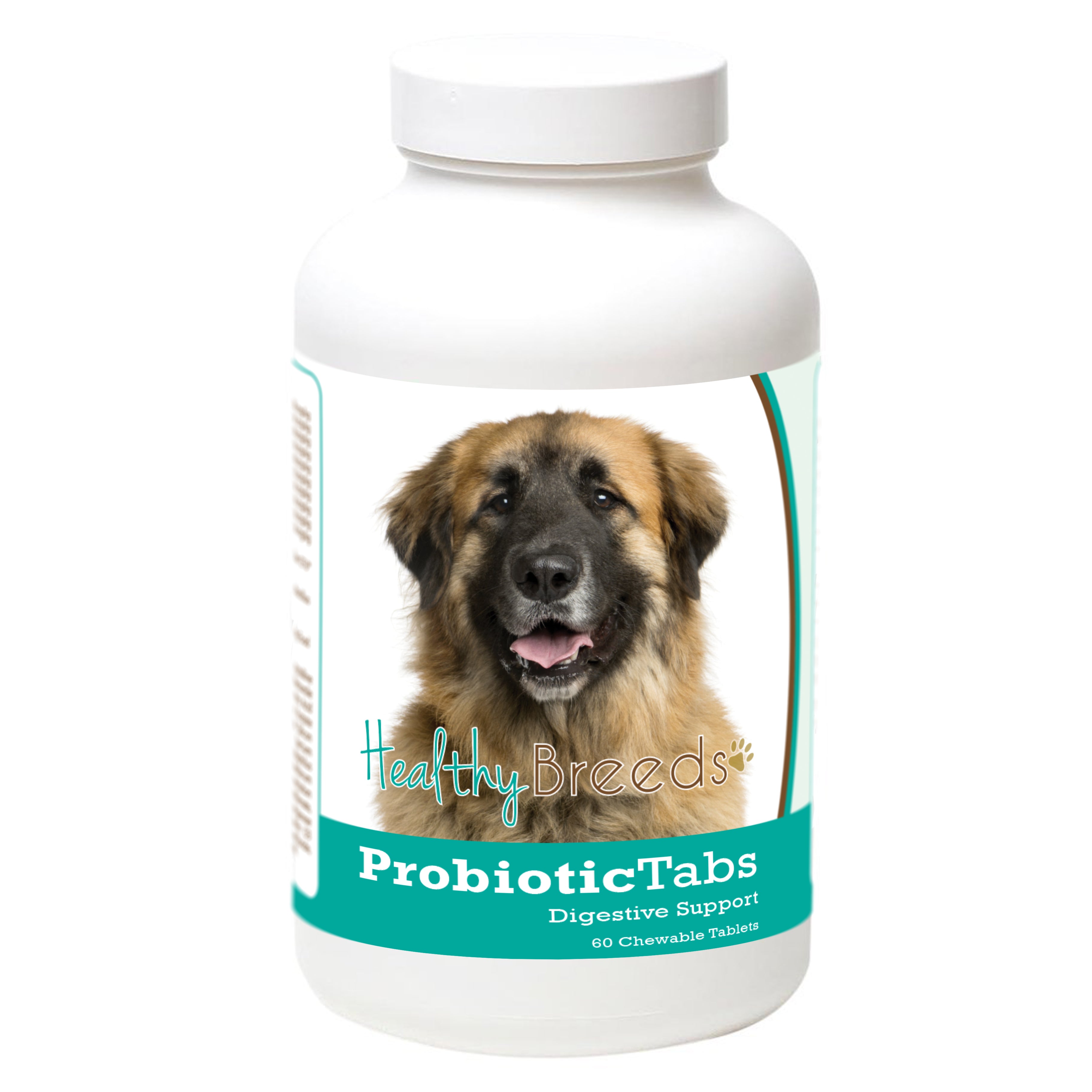 Leonberger Probiotic and Digestive Support for Dogs 60 Count