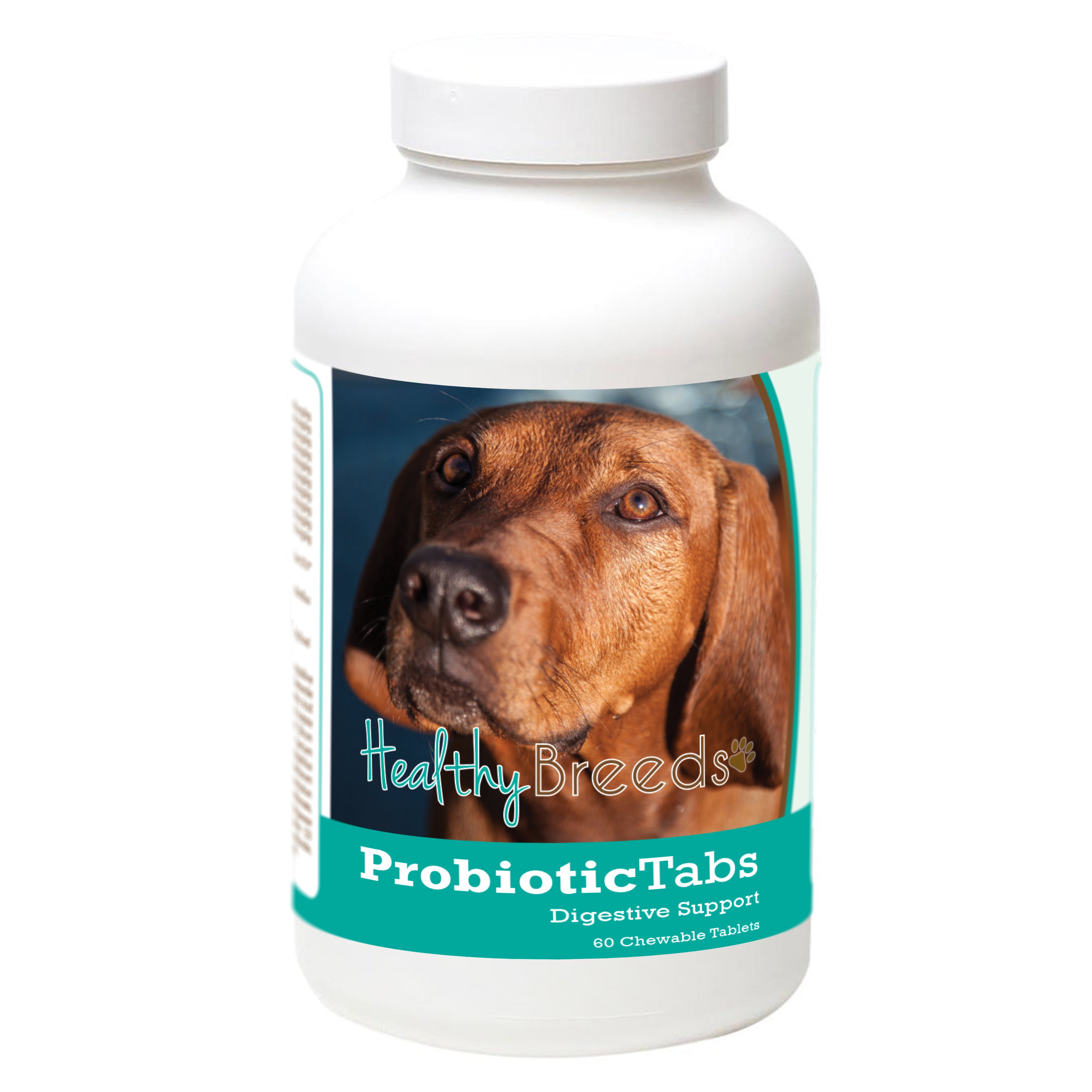 Redbone Coonhound Probiotic and Digestive Support for Dogs 60 Count