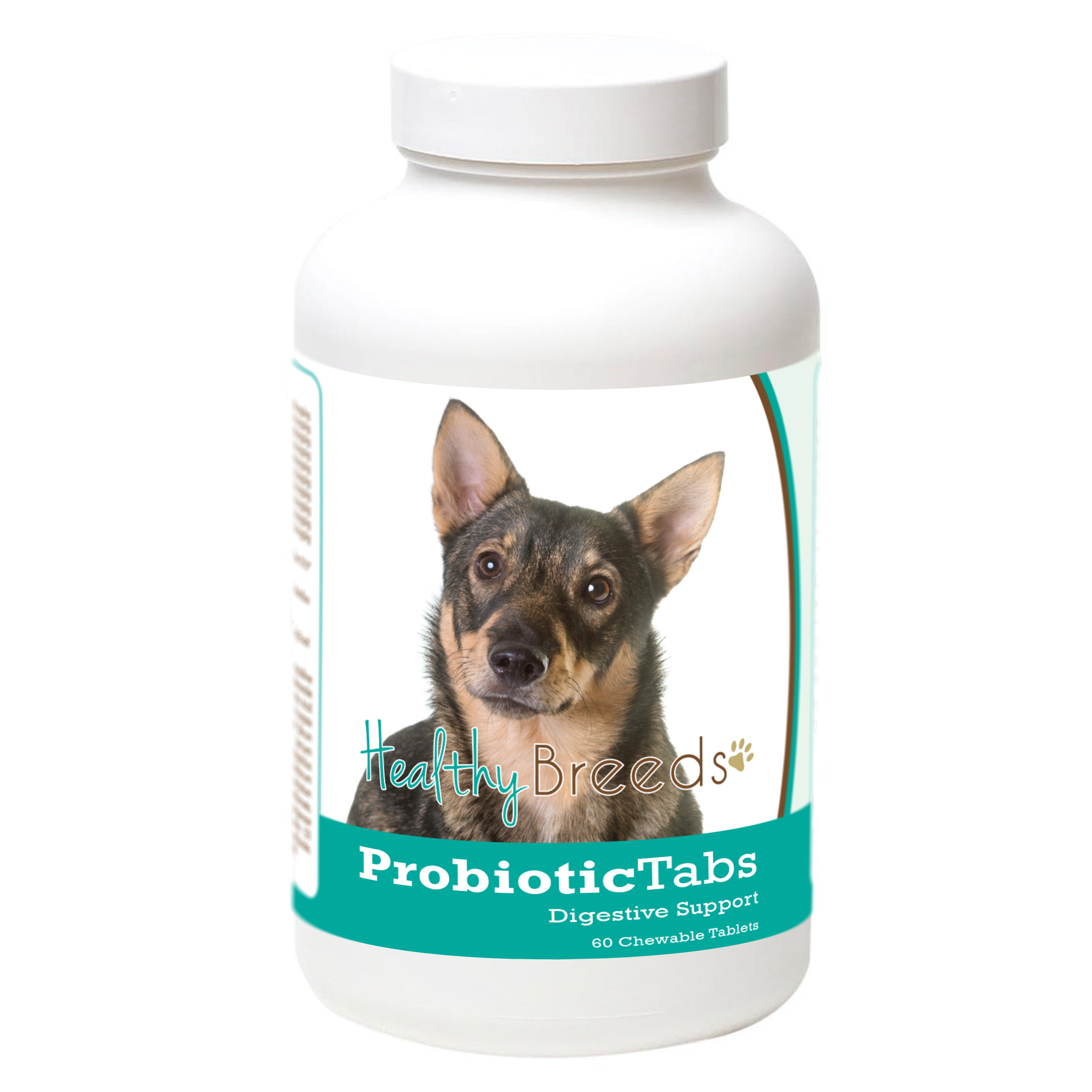 Swedish Vallhund Probiotic and Digestive Support for Dogs 60 Count