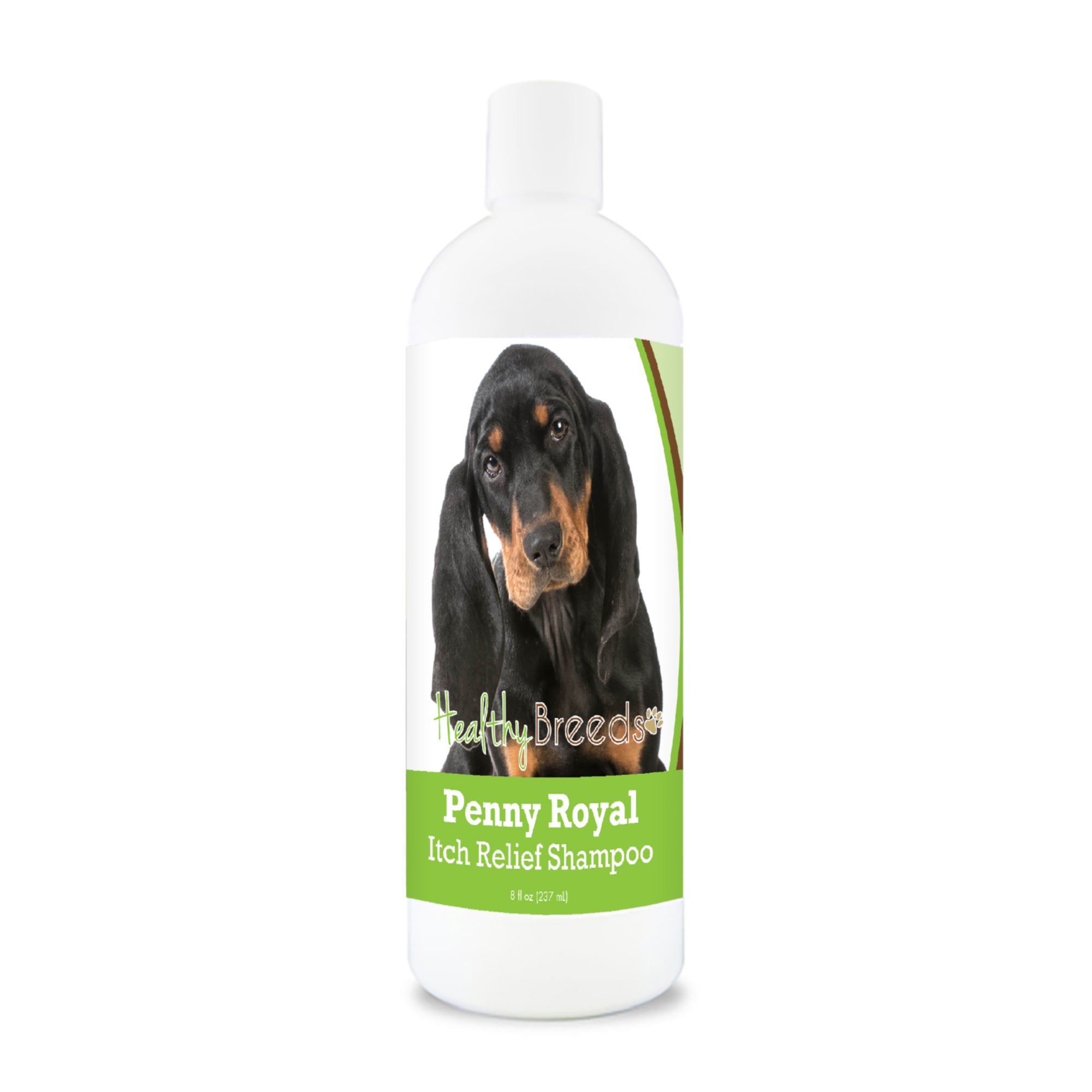 Black and Tan Coonhound Penny Royal Itch Relief Shampoo 8 oz