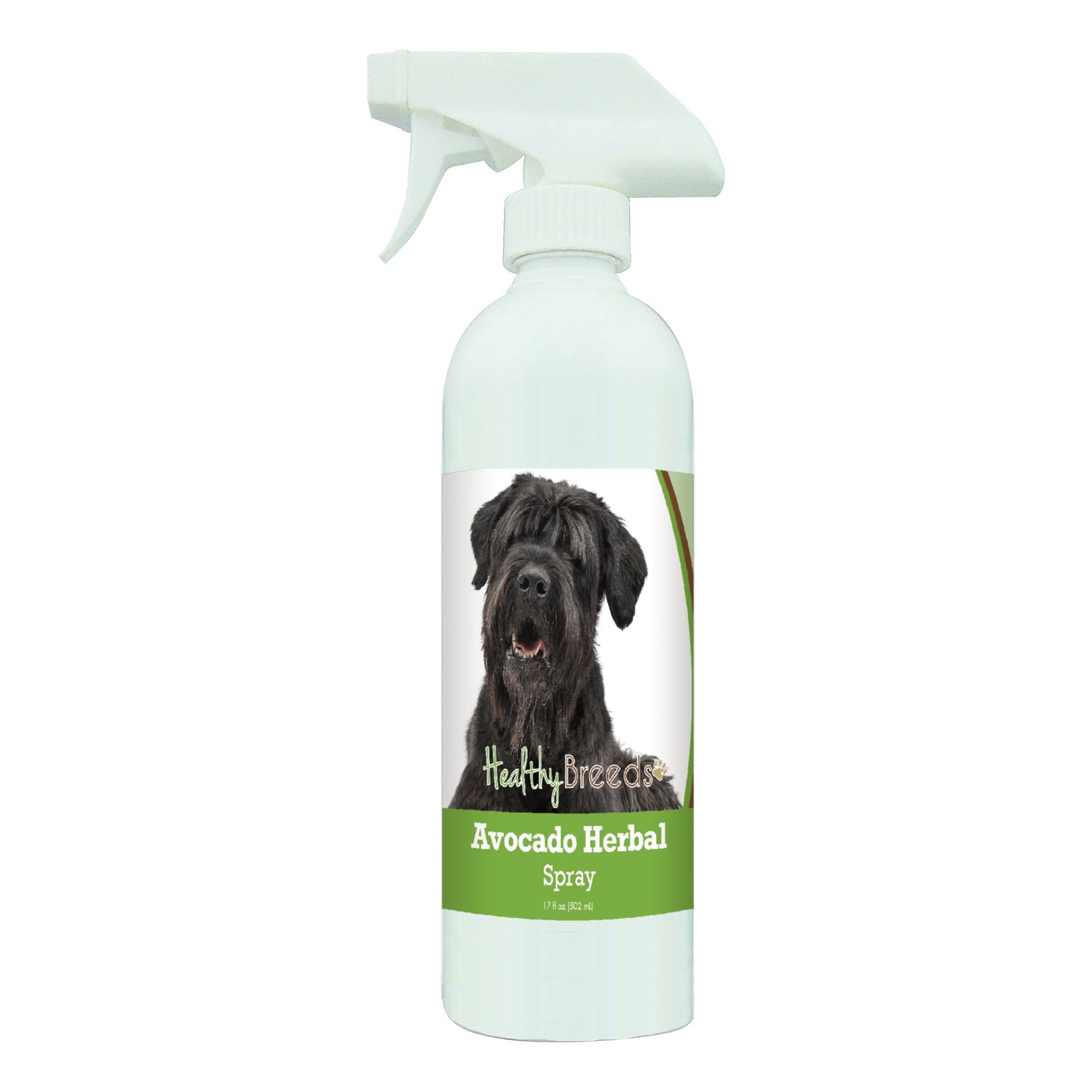 Black Russian Terrier Avocado Herbal Spray 17 oz