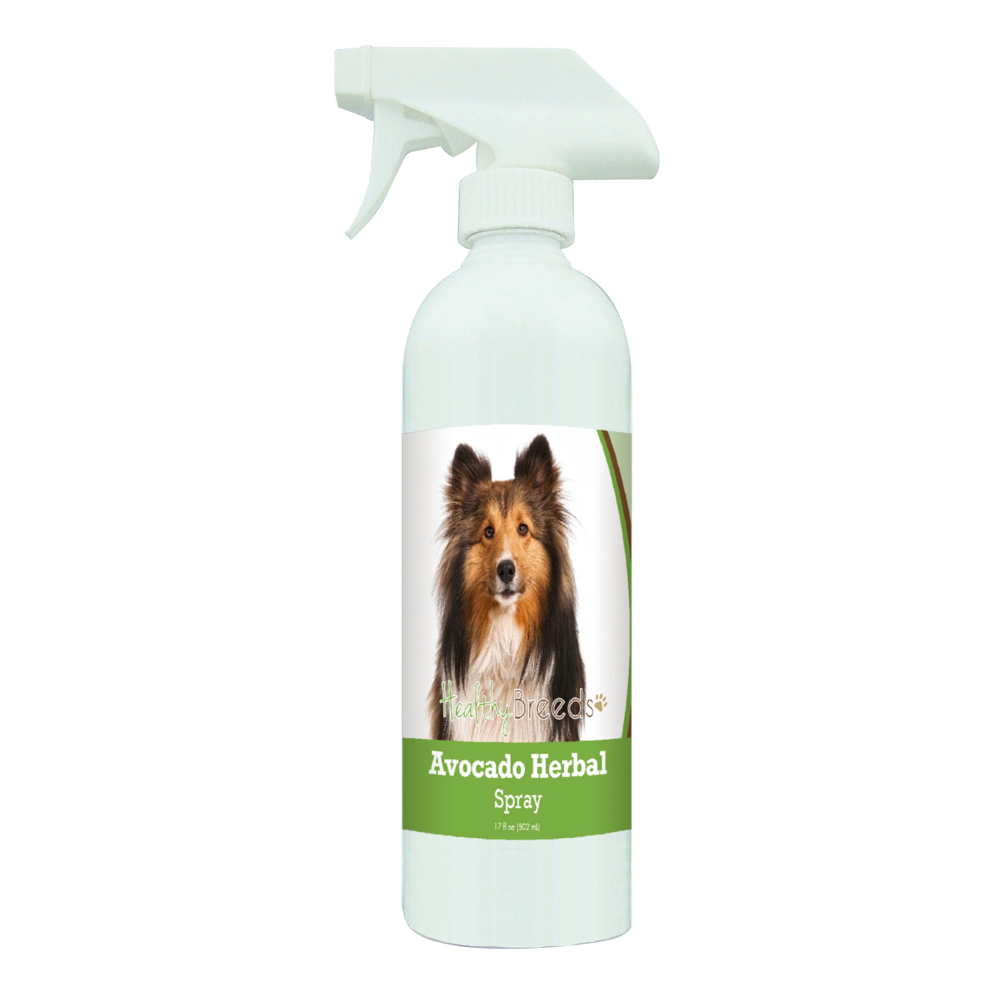 Shetland Sheepdog Avocado Herbal Spray 17 oz