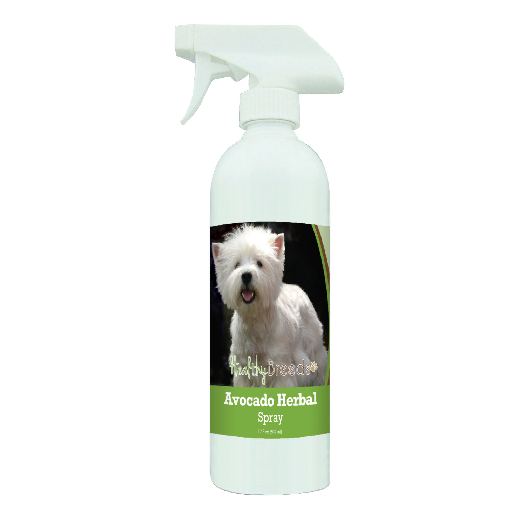 West Highland White Terrier Avocado Herbal Spray 17 oz