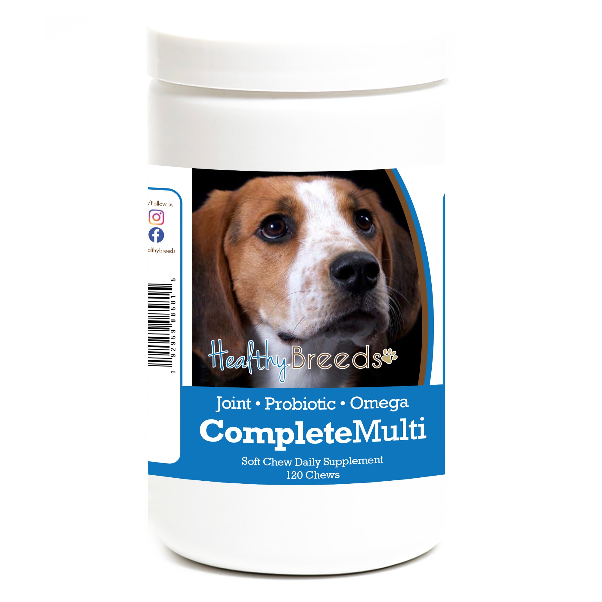 American English Coonhound All In One Multivitamin Soft Chew 120 Count