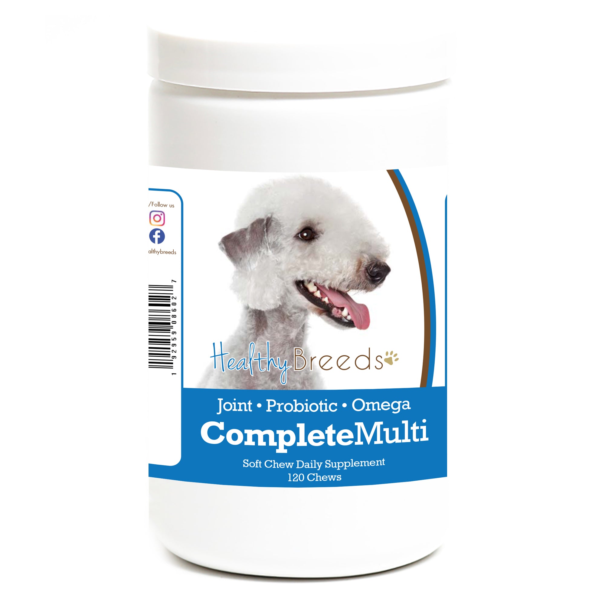 Bedlington Terrier All In One Multivitamin Soft Chew 120 Count