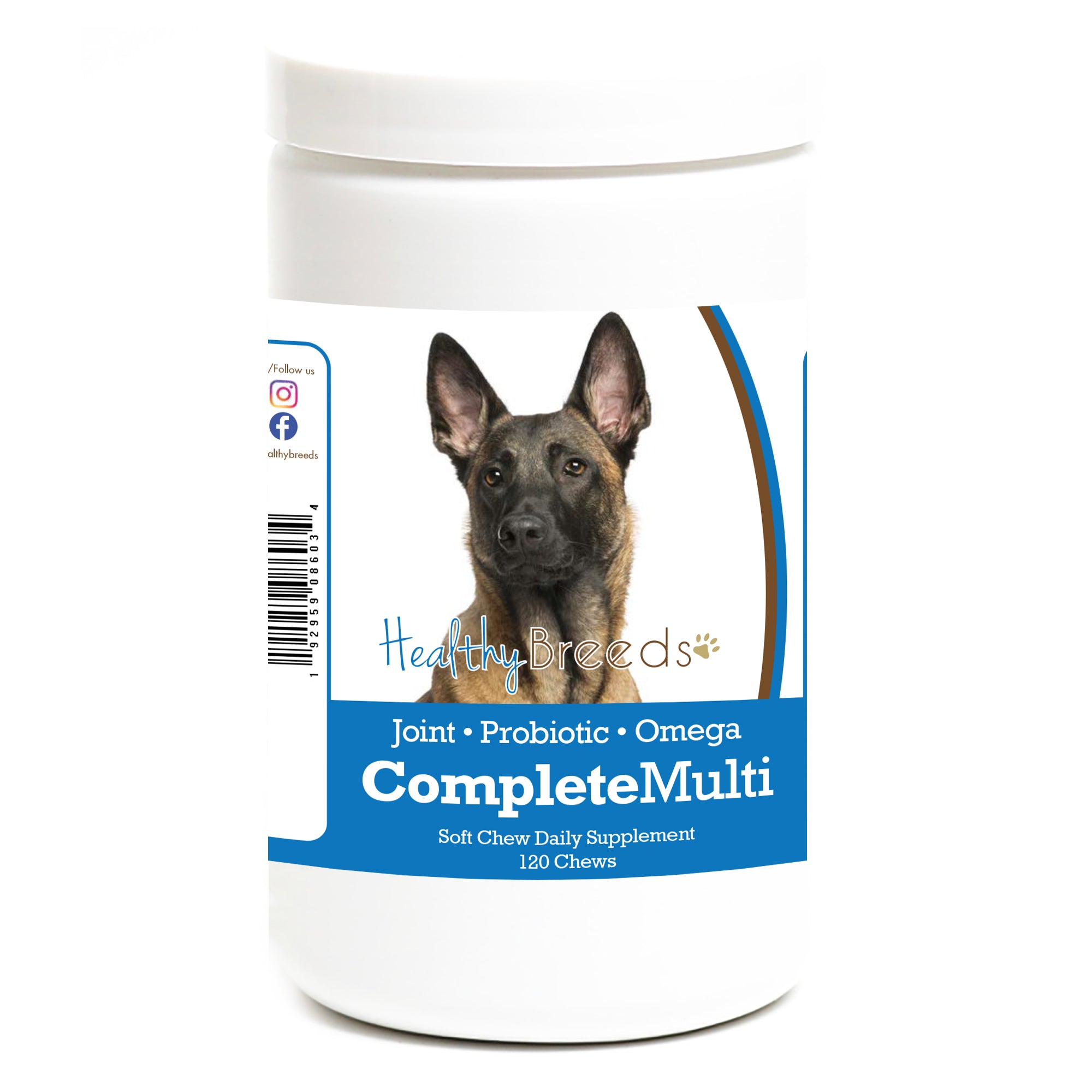 Belgian Malinois All In One Multivitamin Soft Chew 120 Count