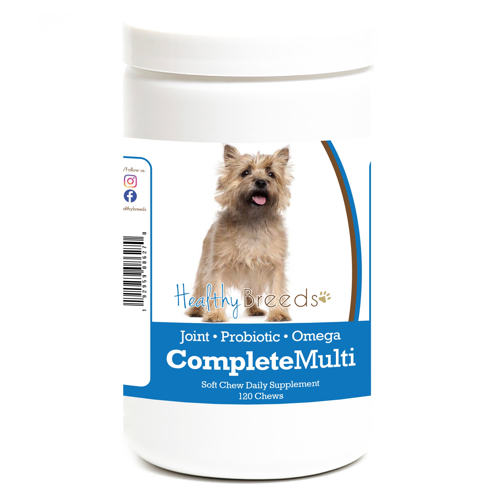 Cairn Terrier All In One Multivitamin Soft Chew 120 Count