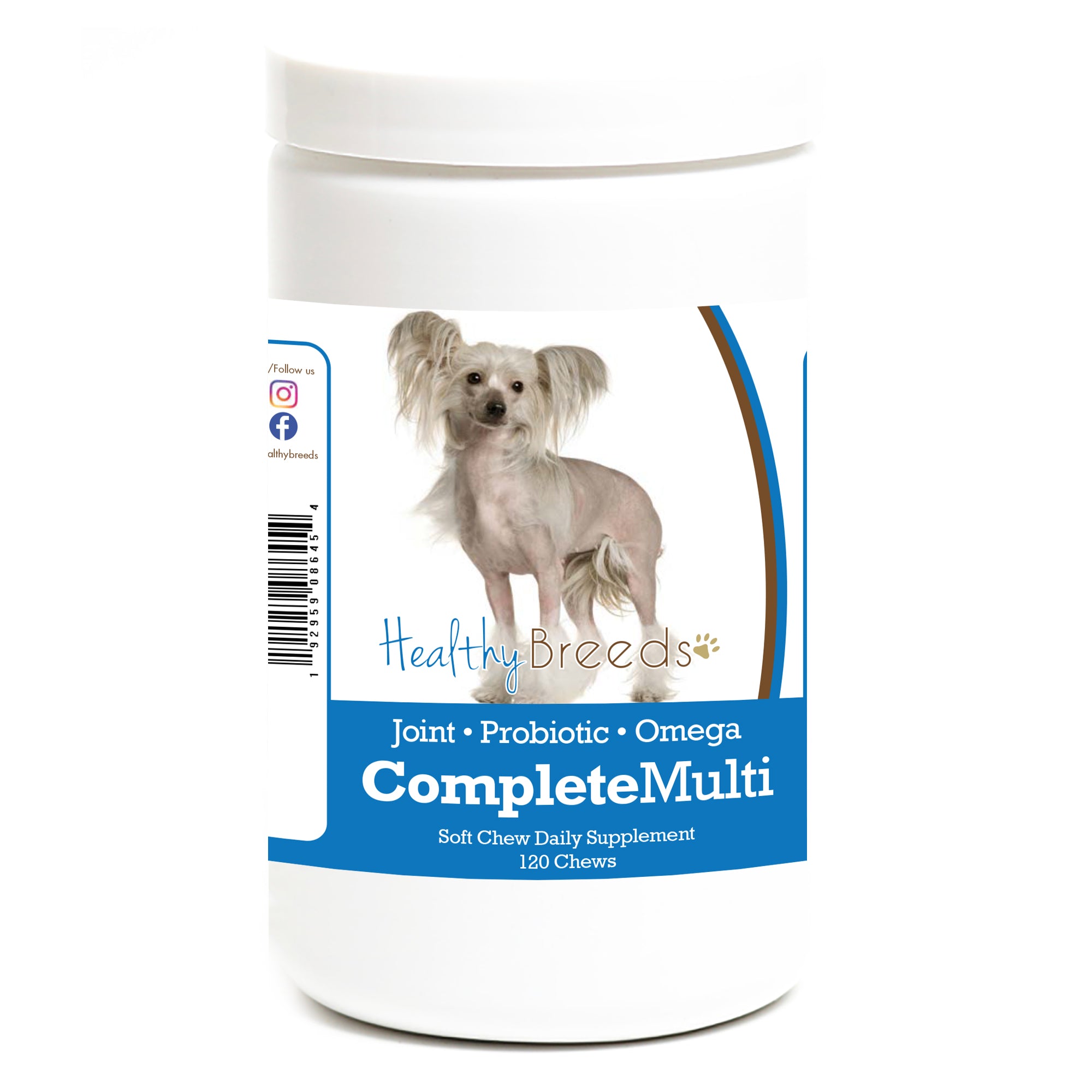 Chinese Crested All In One Multivitamin Soft Chew 120 Count