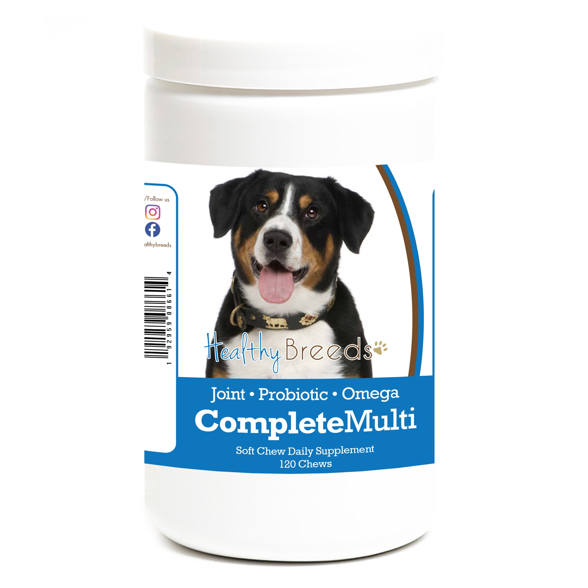 Entlebucher Mountain Dog All In One Multivitamin Soft Chew 120 Count