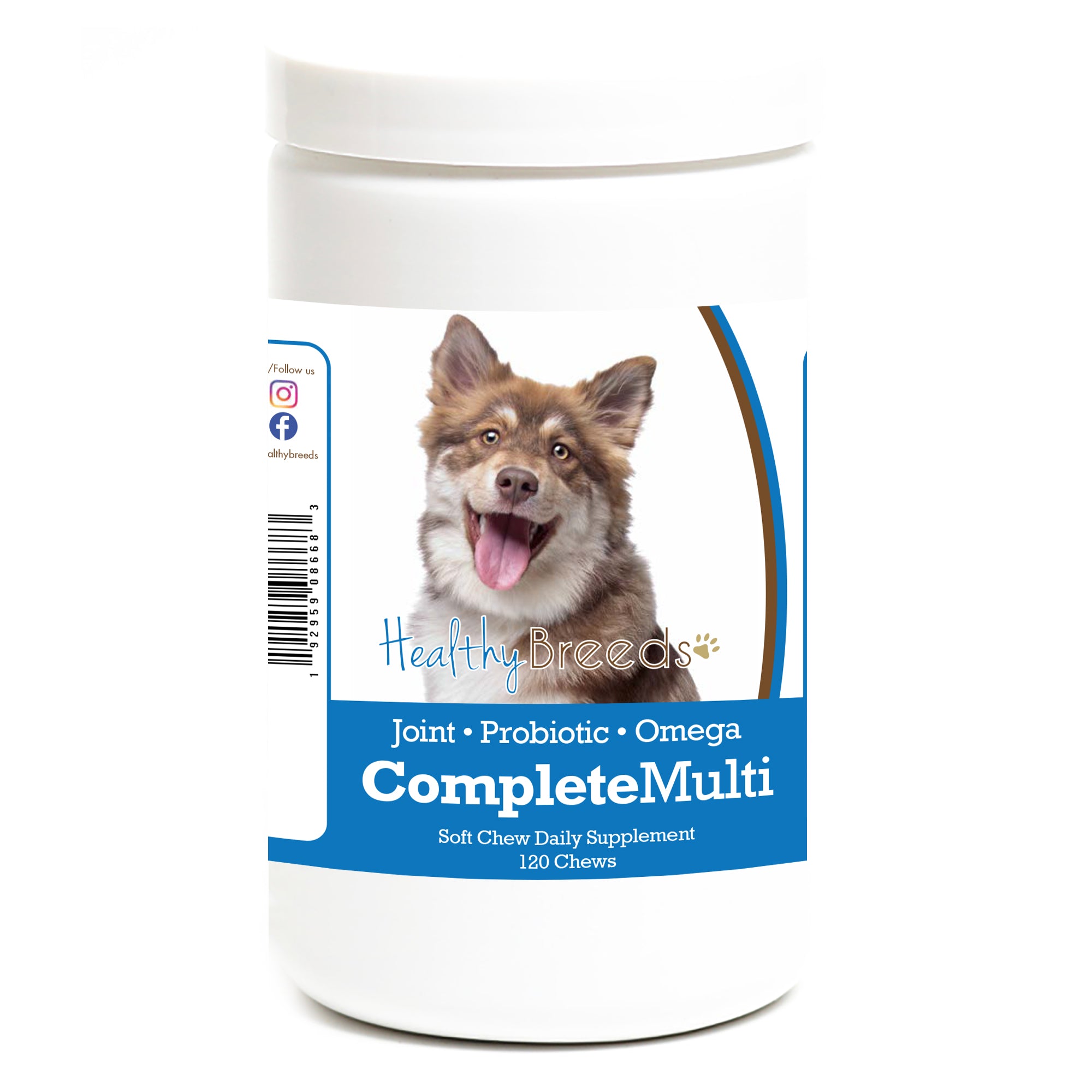 Finnish Lapphund All In One Multivitamin Soft Chew 120 Count