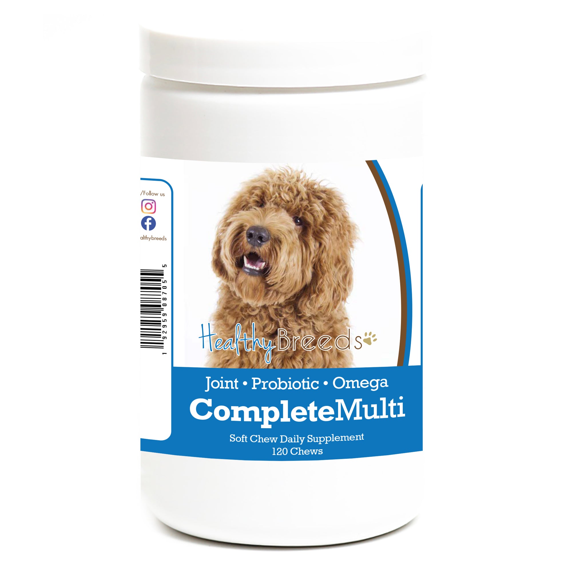 Labradoodle All In One Multivitamin Soft Chew 120 Count