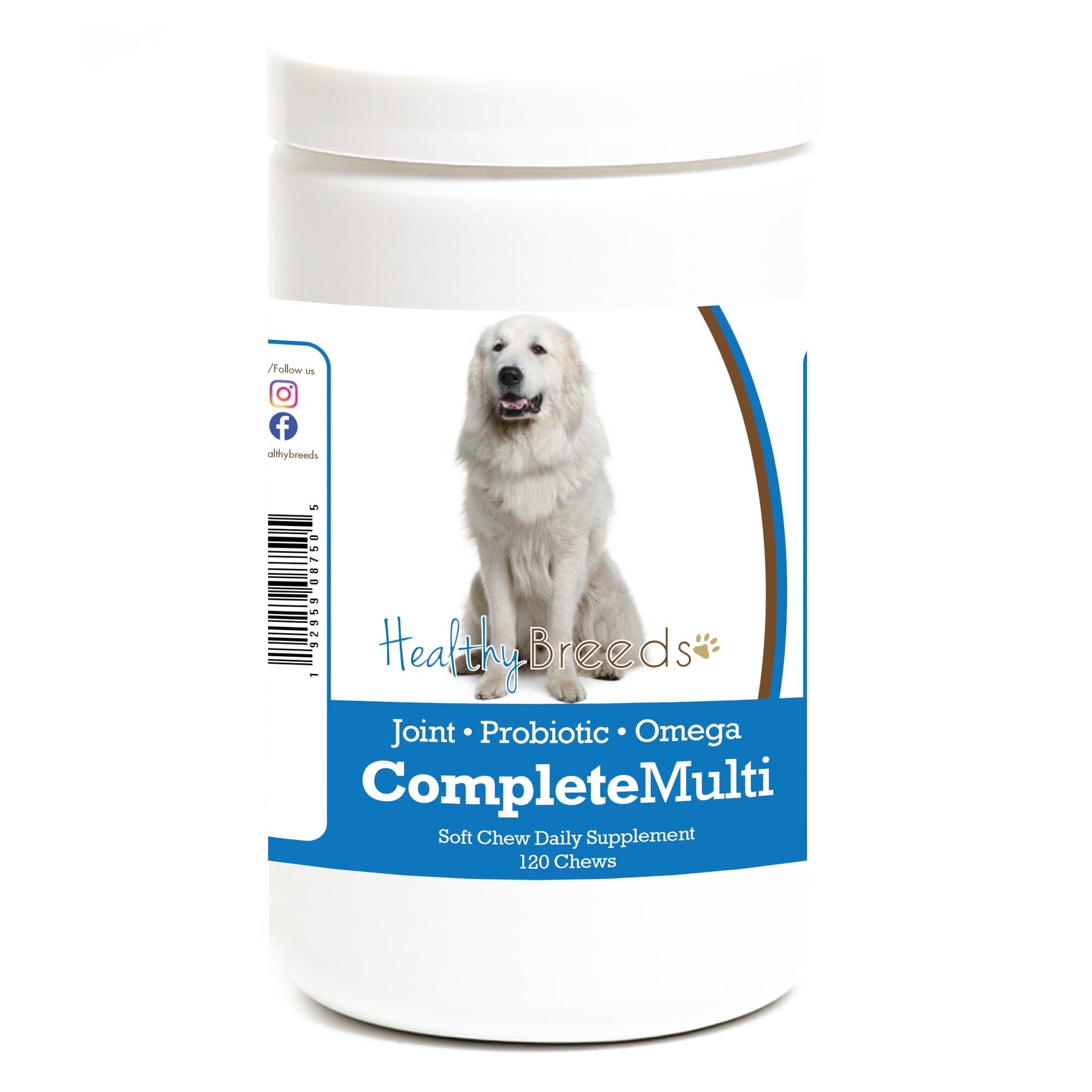 Great Pyrenees All In One Multivitamin Soft Chew 120 Count