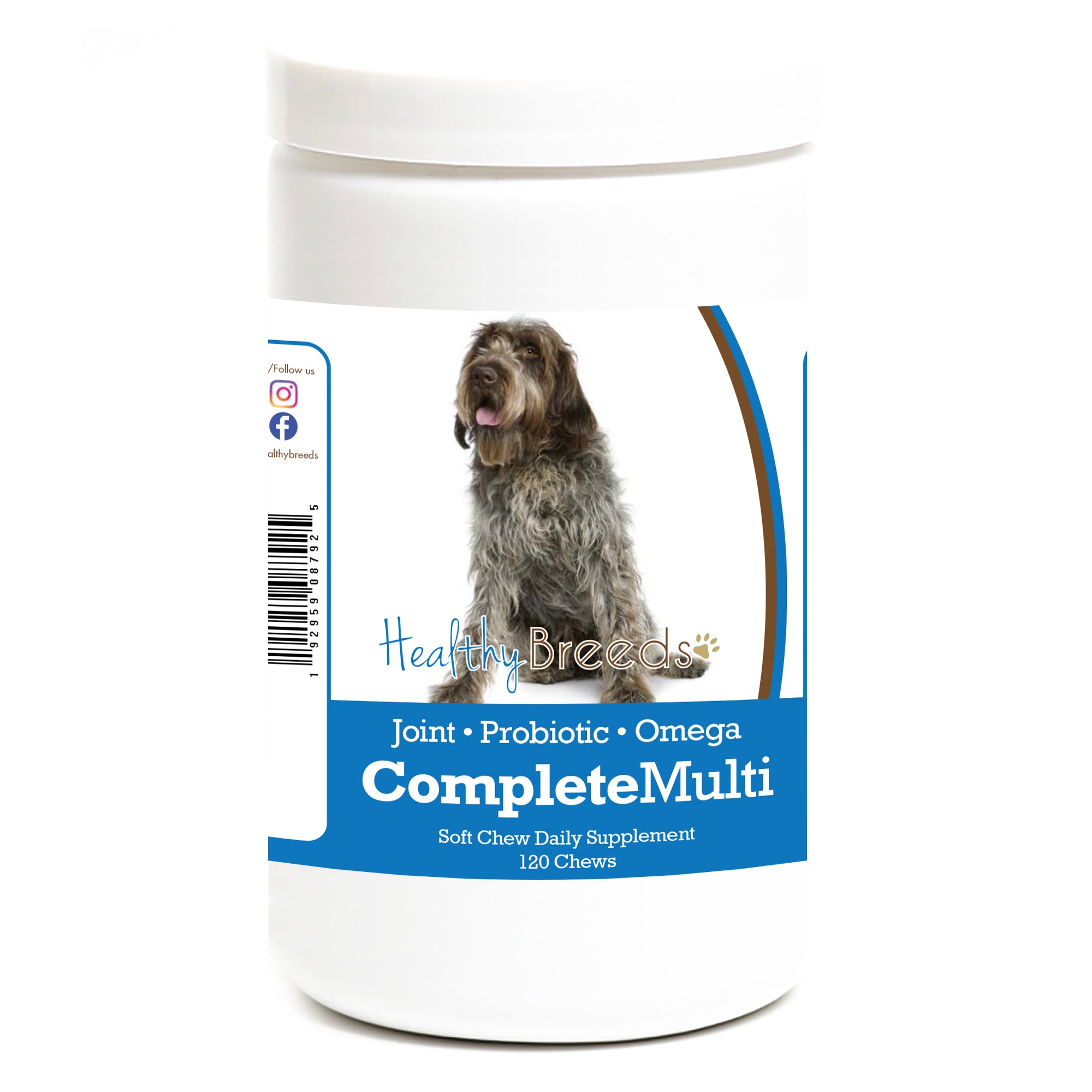 Wirehaired Pointing Griffon All In One Multivitamin Soft Chew 120 Count