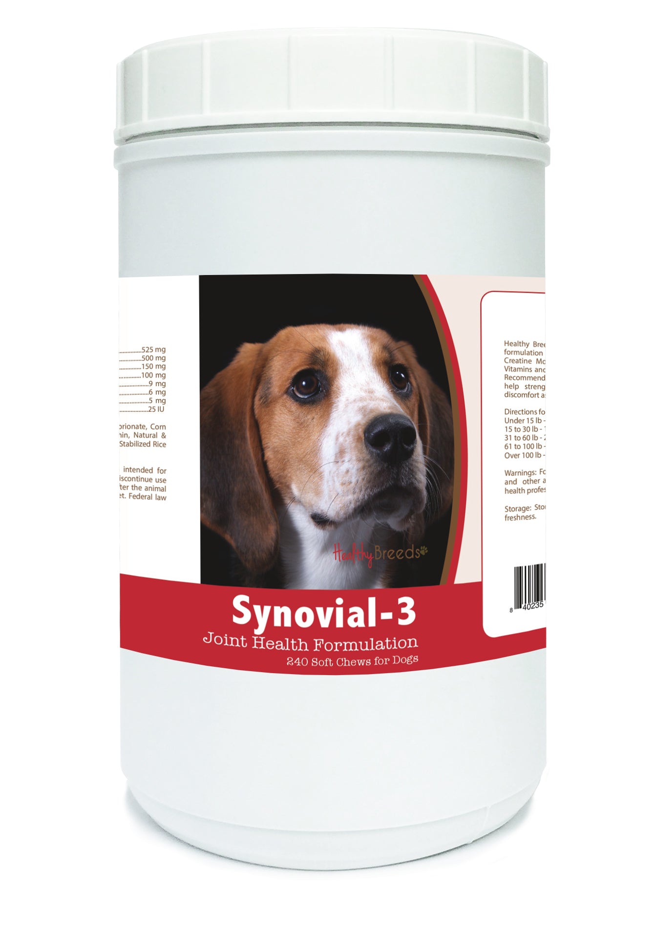 American English Coonhound Synovial-3 Joint Health Formulation Soft Chews 240 Count
