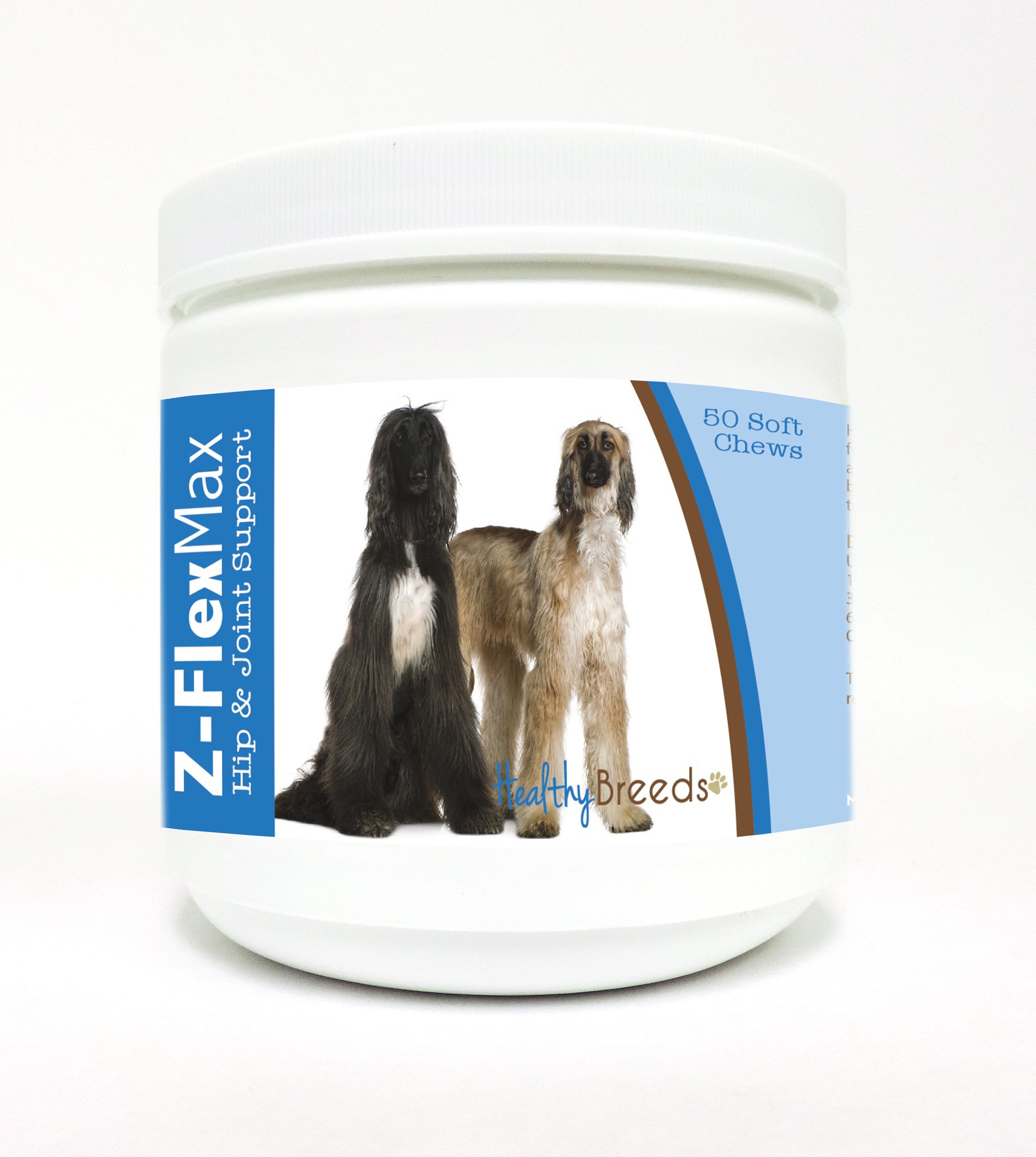 Afghan Hound Z-Flex Max Hip and Joint Soft Chews 50 Count
