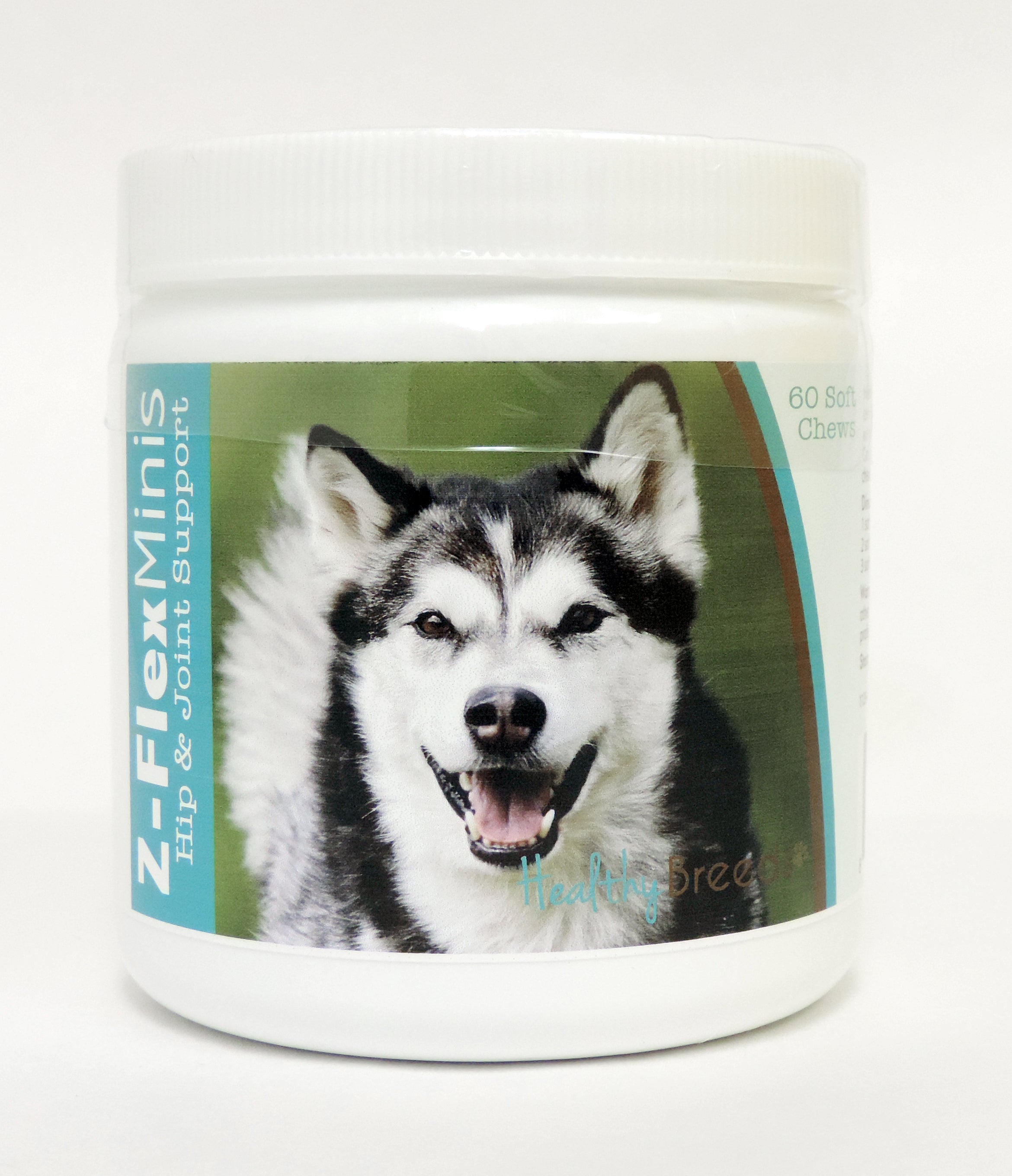 Alaskan Malamute Z-Flex Minis Hip and Joint Support Soft Chews 60 Count